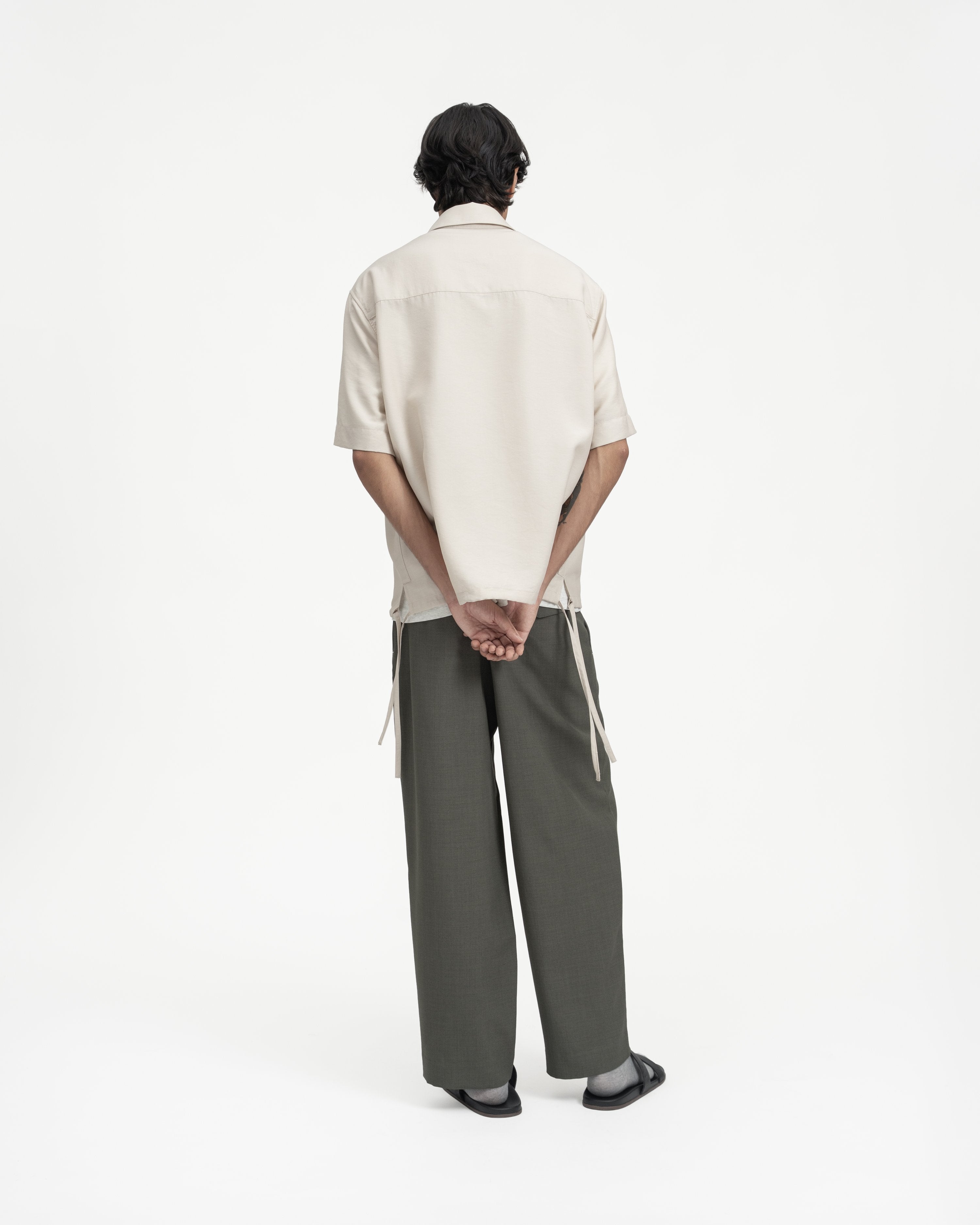 GRAYE | Drawstring Shirt | Blush