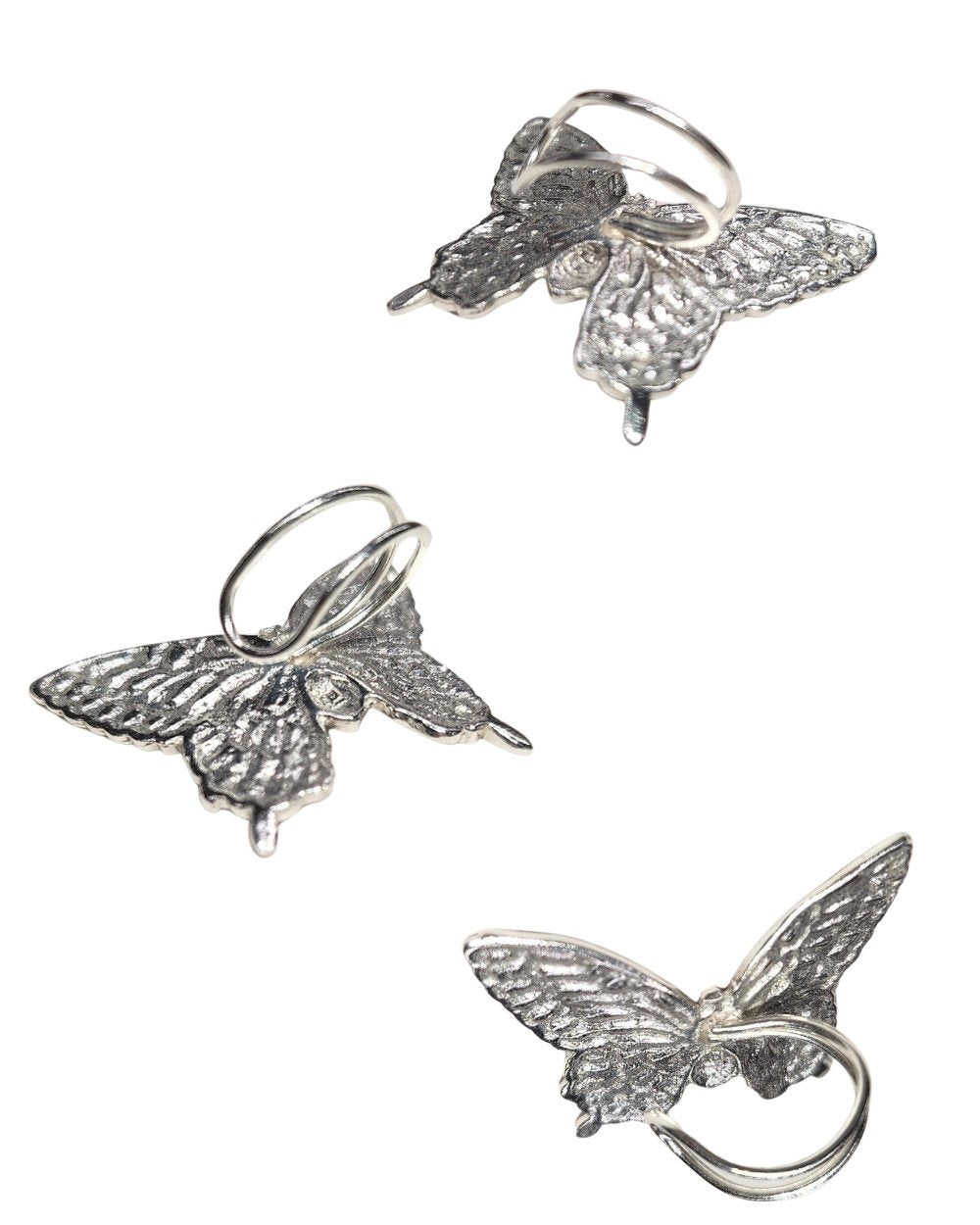 CREATIVE JEWELLERY STUDIO | Byzantine Carnelian & Silver Pendant Butterfly by Hooked On Maille