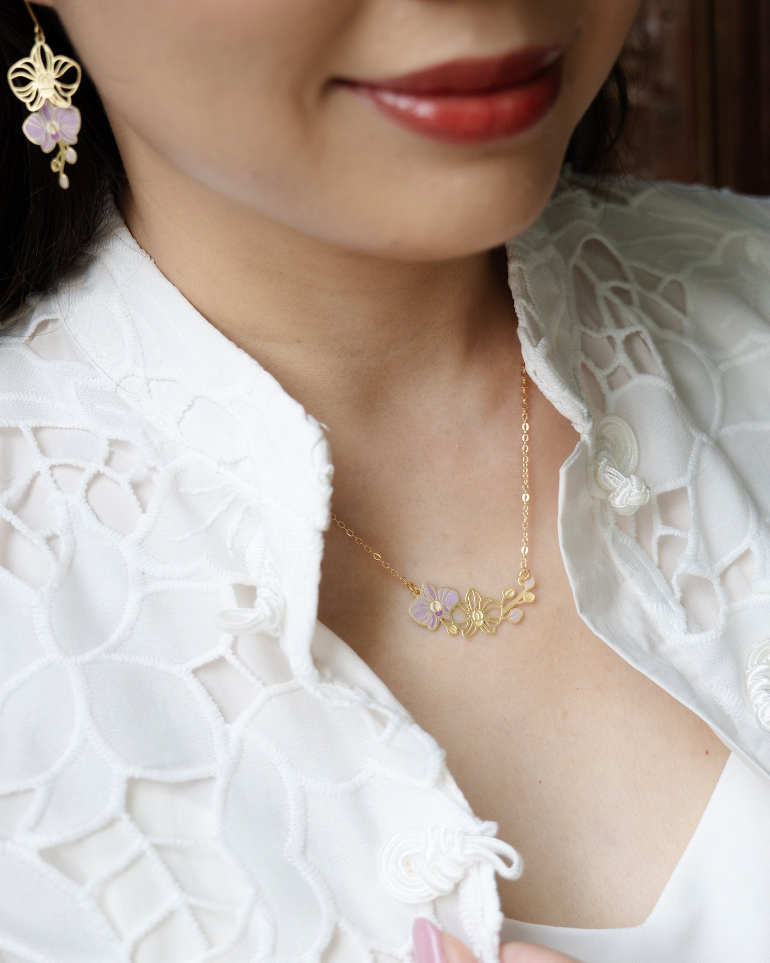 EMBRACE JEWELLERY | Orchid Necklace