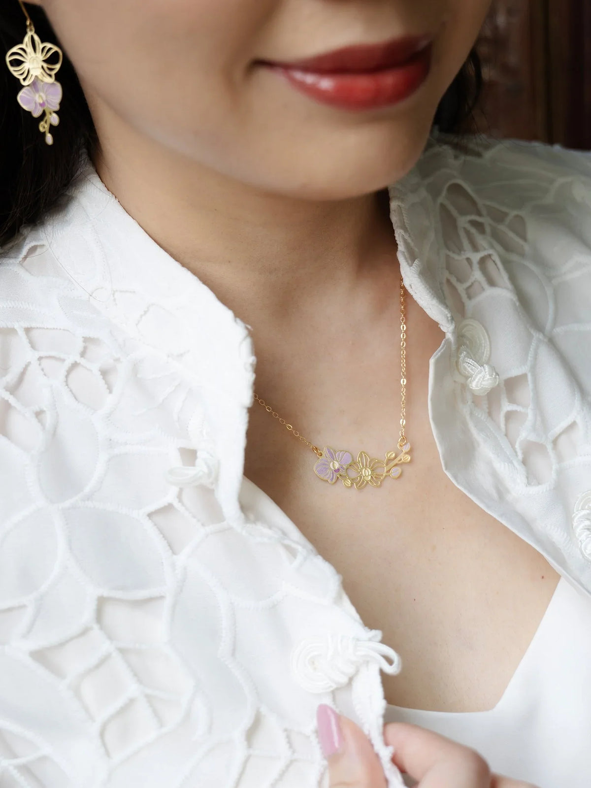 EMBRACE JEWELLERY | Orchid Necklace