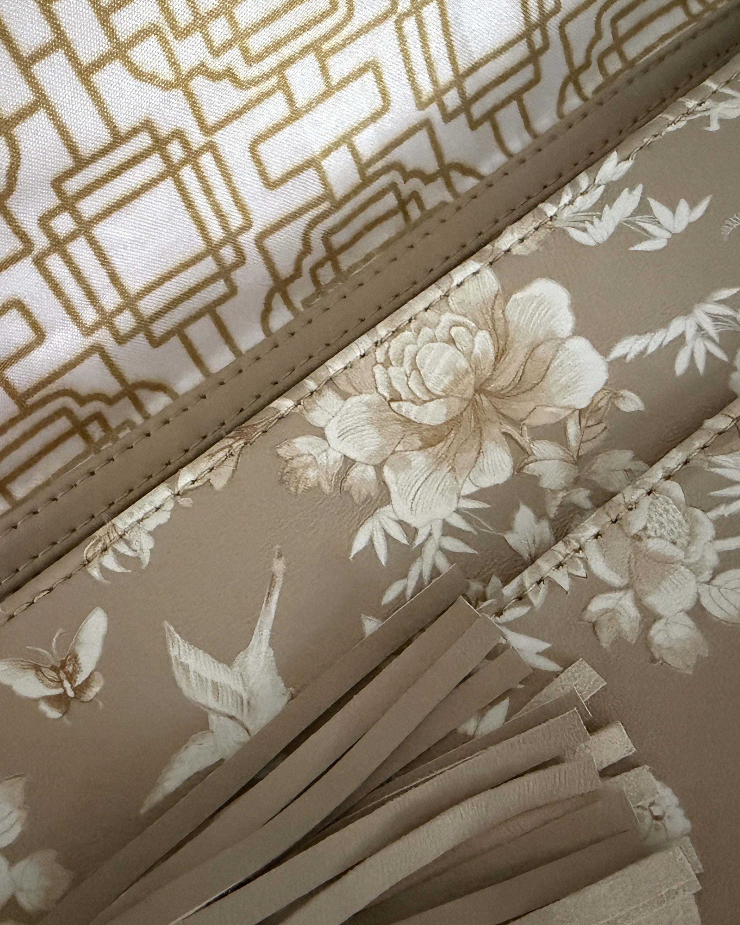 DESTI SAINT | Double Phoenix Floral Print Envelope