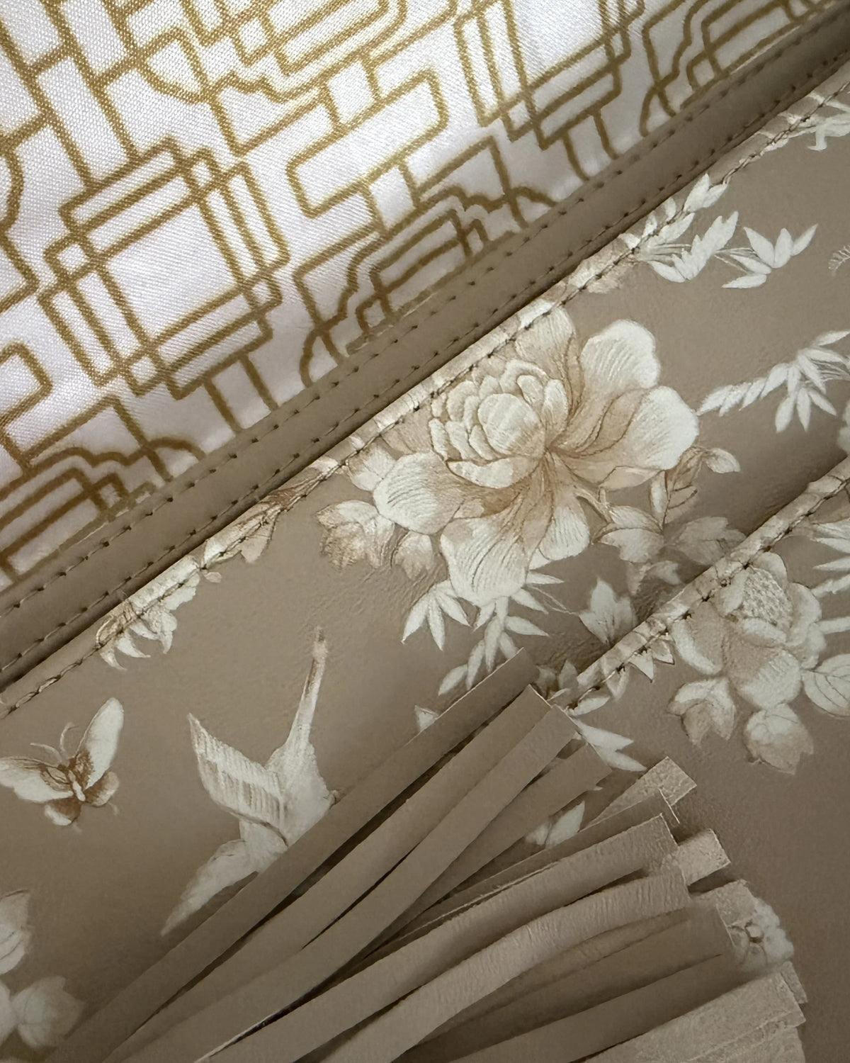 DESTI SAINT | Double Phoenix Floral Print Envelope