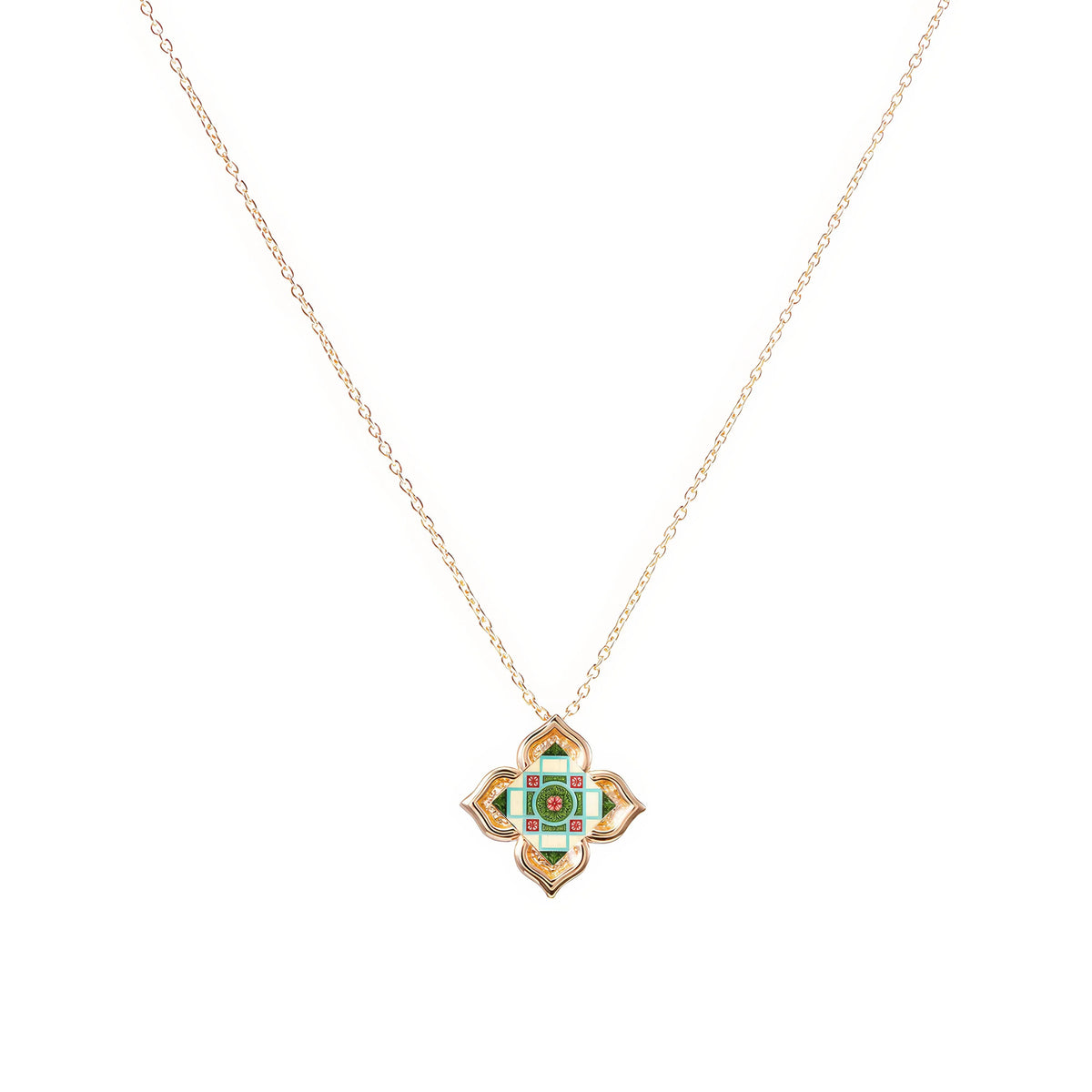 RARE BIRD COLLECTION | Emerald Hill Pendant Necklace