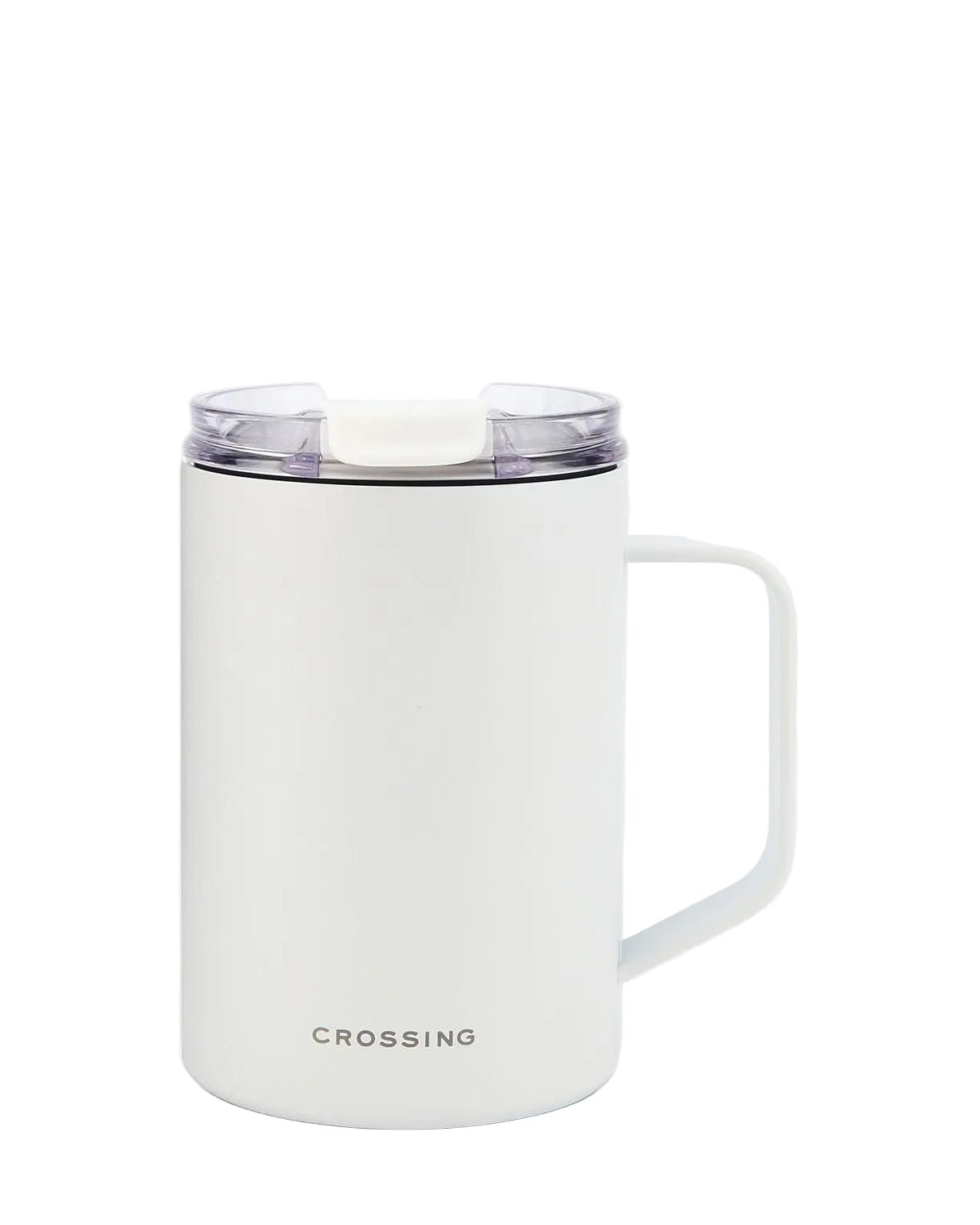 CROSSING | 400ml Neo V2 Insulated S/S Leakproof Lid Ceramic Mug W Handle And Silicone Base