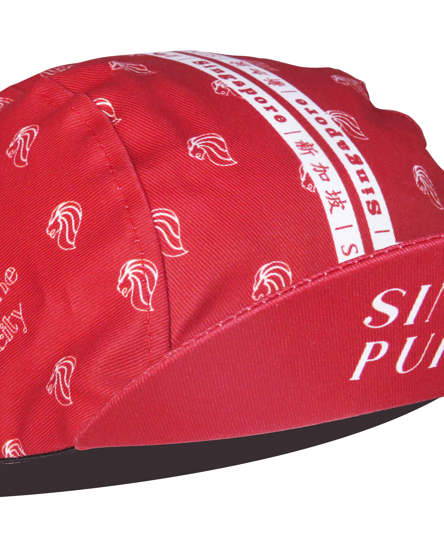 A DESIGN BY TAKACHYA | Cycling Cap - Singapura a Fine City