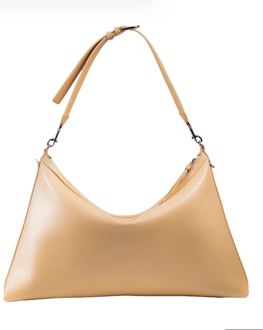 WU HAUS | Helix Leather Shoulder Bag