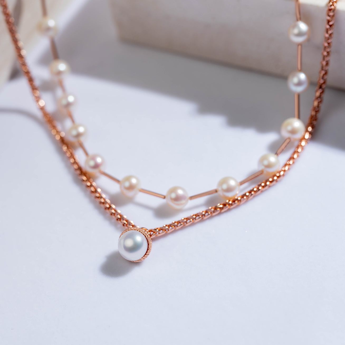 PEARLY LUSTRE | Asian Civilisations Museum Freshwater Pearl Necklace WN00218 | ACM Collection