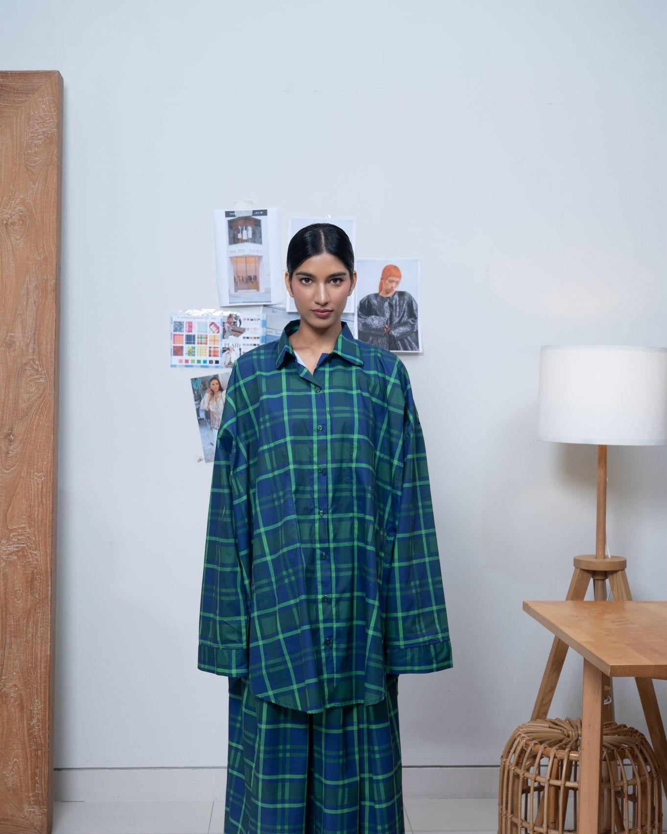 KAIFIYYAH | Shirt Butang Chunky