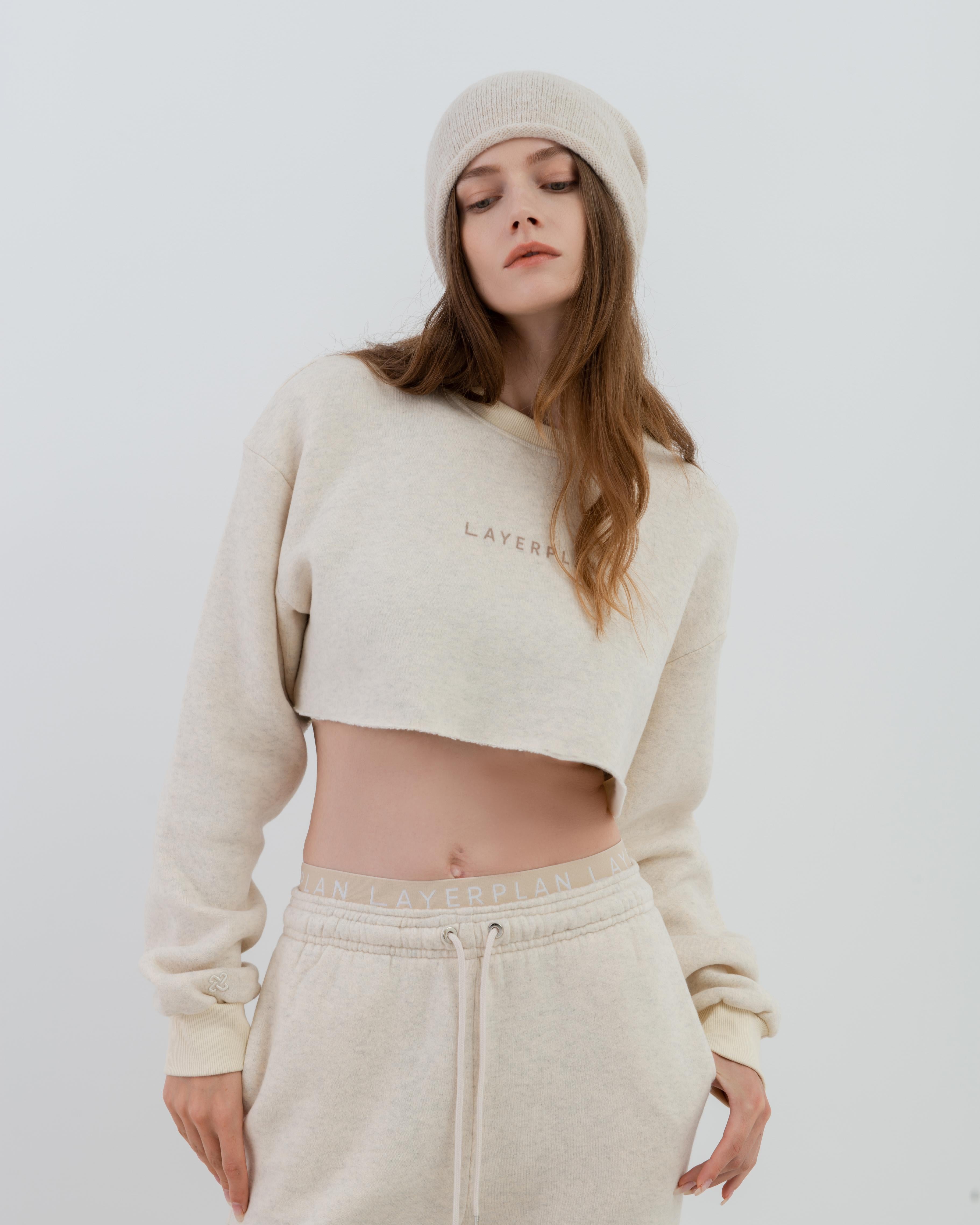 LAYERPLAN | LP Wideleg Logo Sweater Set