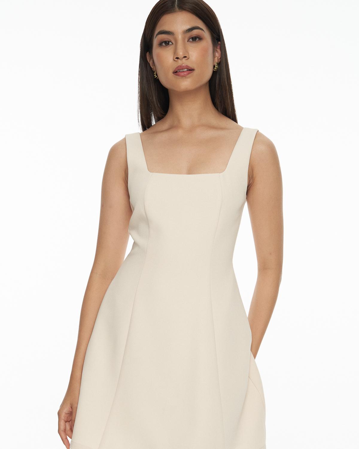 DRESSINGPAULA | Crepe Mini Dress