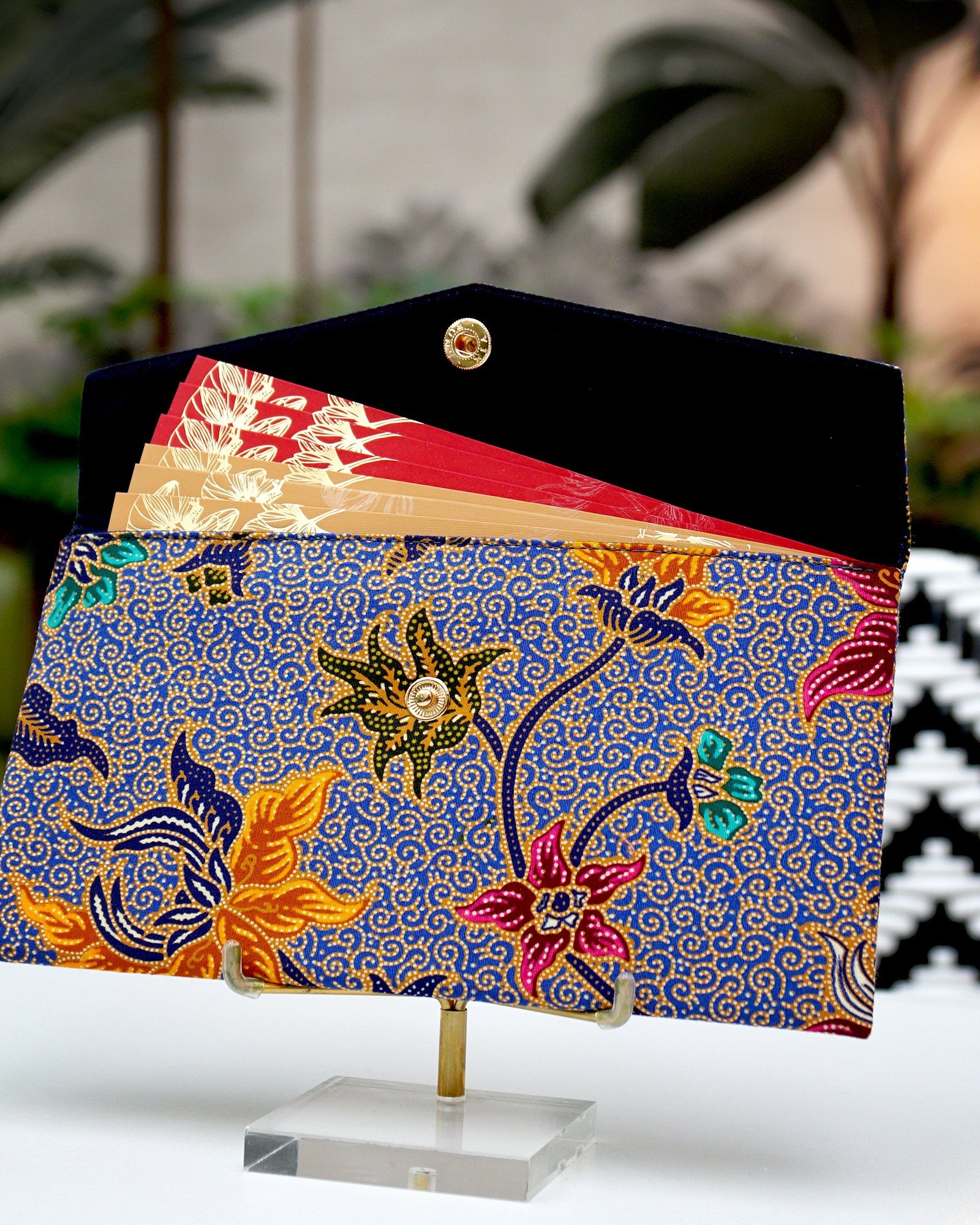 COCOONESE | Red Packet Organizer - Tropical Midnight (BL)
