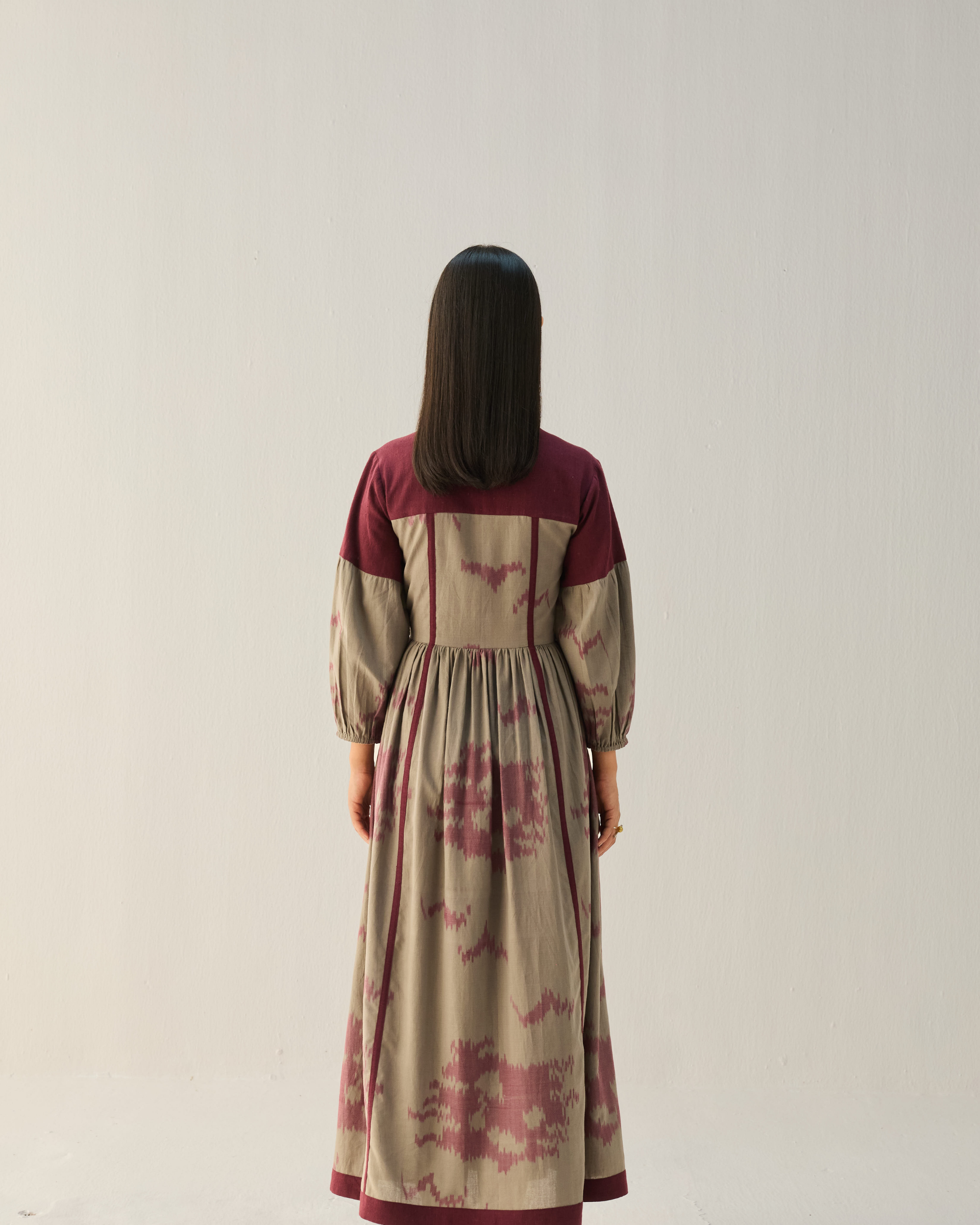 SUI | Horizon Handwoven Ikkat Maxi Dress