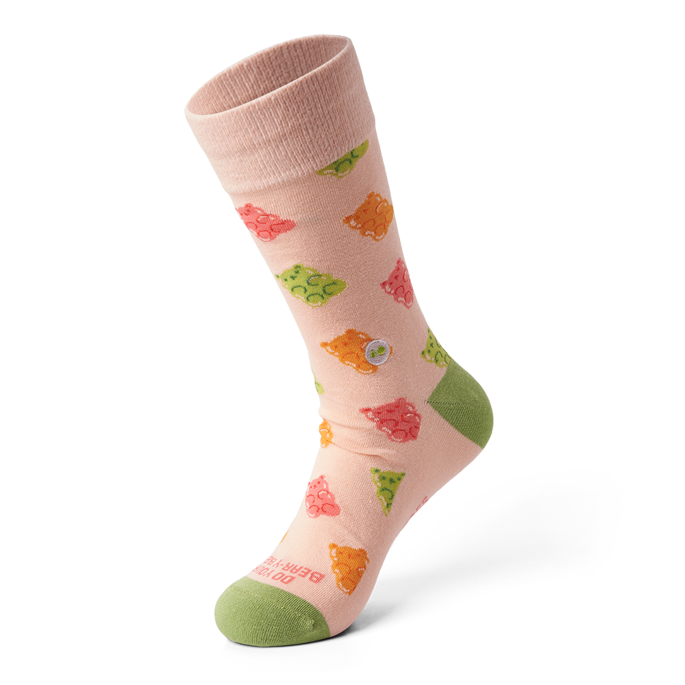 TALKING TOES | Bea-ry Gummy Sock