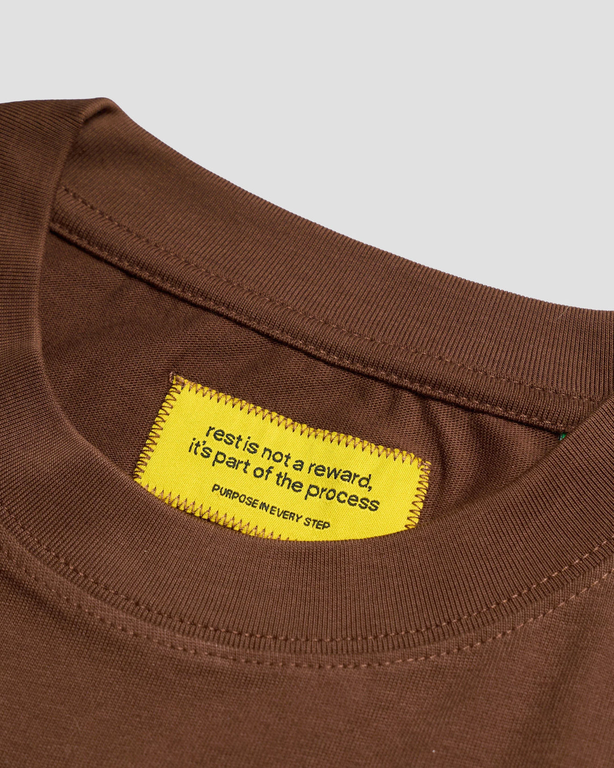 TALKING TOES | Happy Homebody Oversized Tee | Brown