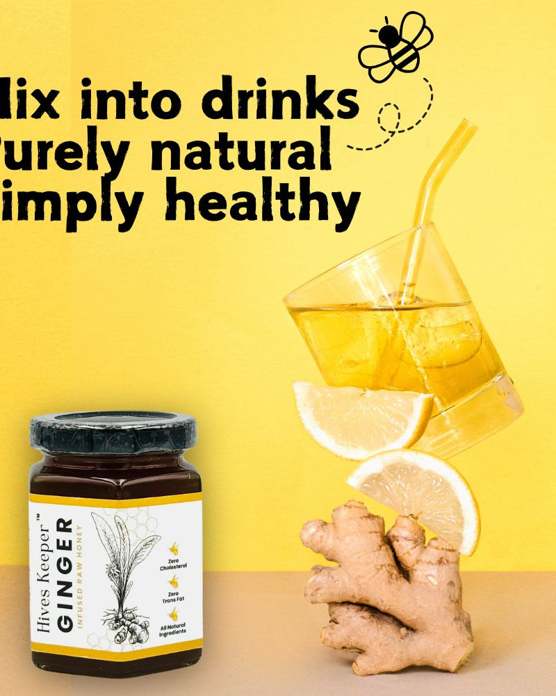 HIVES KEEPER | Infused Raw Honey Combo Gift Set - Yuzu & Peach Infused Raw Honey