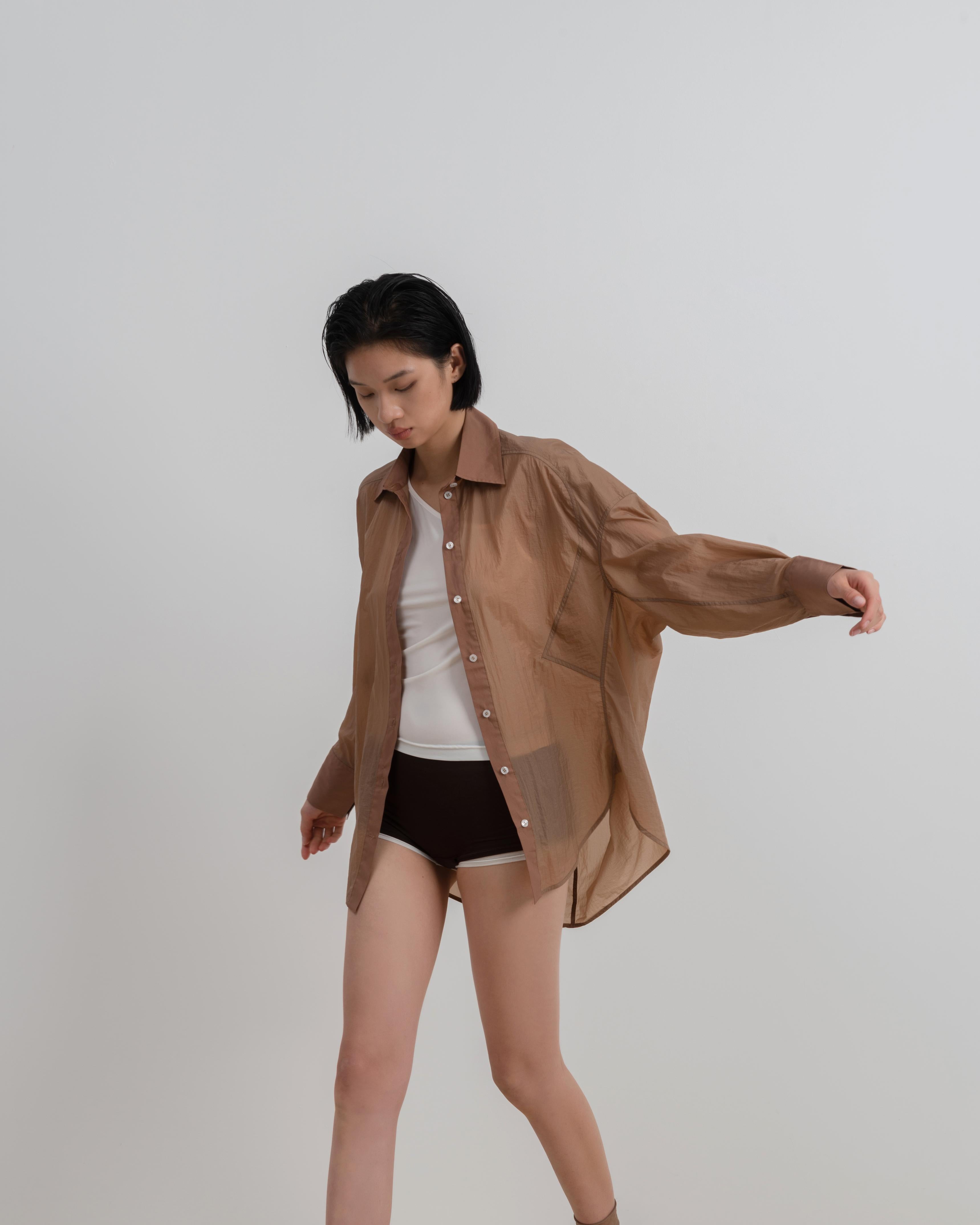 LAYERPLAN | Pieced Oversized Shirt Layers