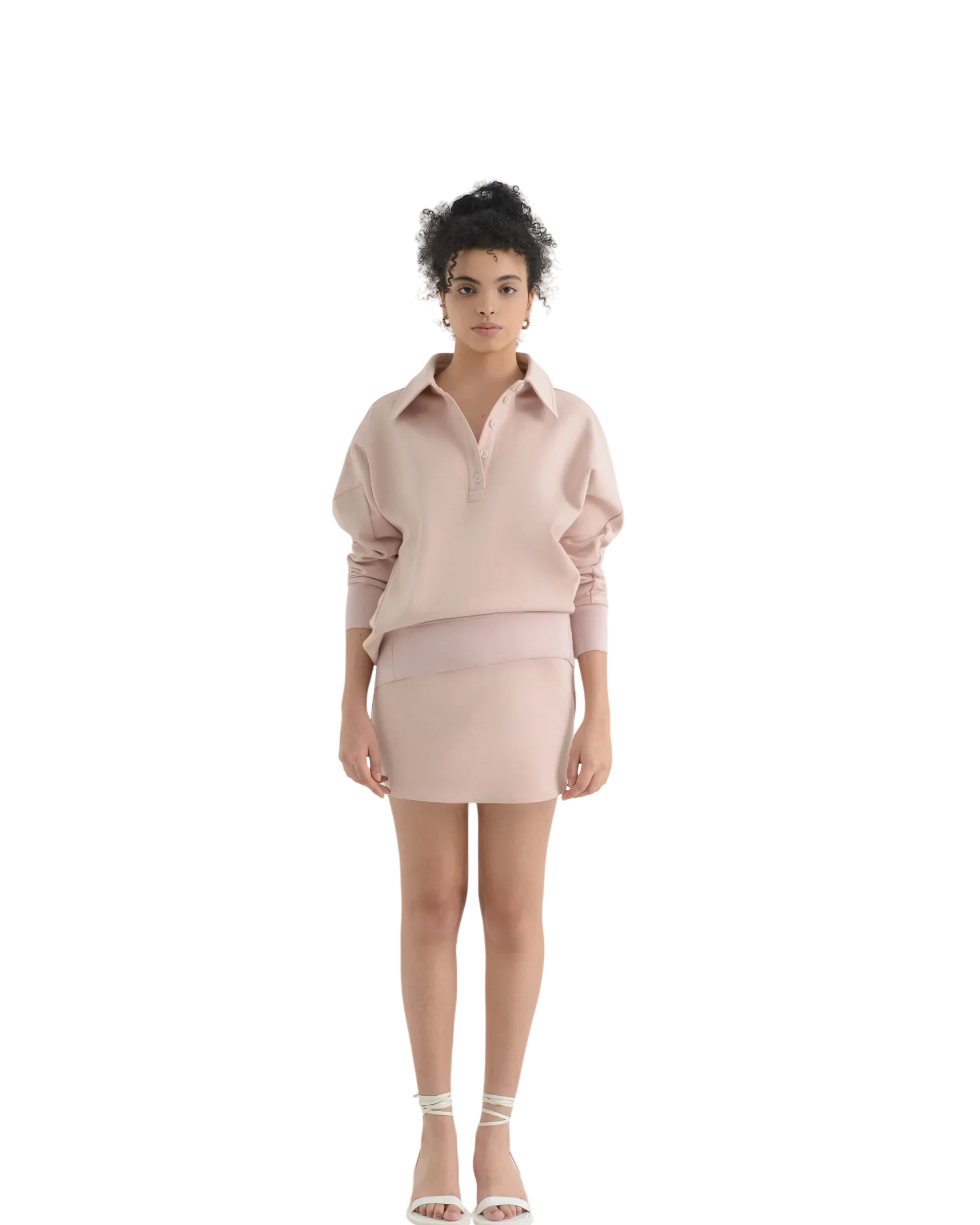 LAYERPLAN | Cloud Lounge Oversized Polo Sweatshirt