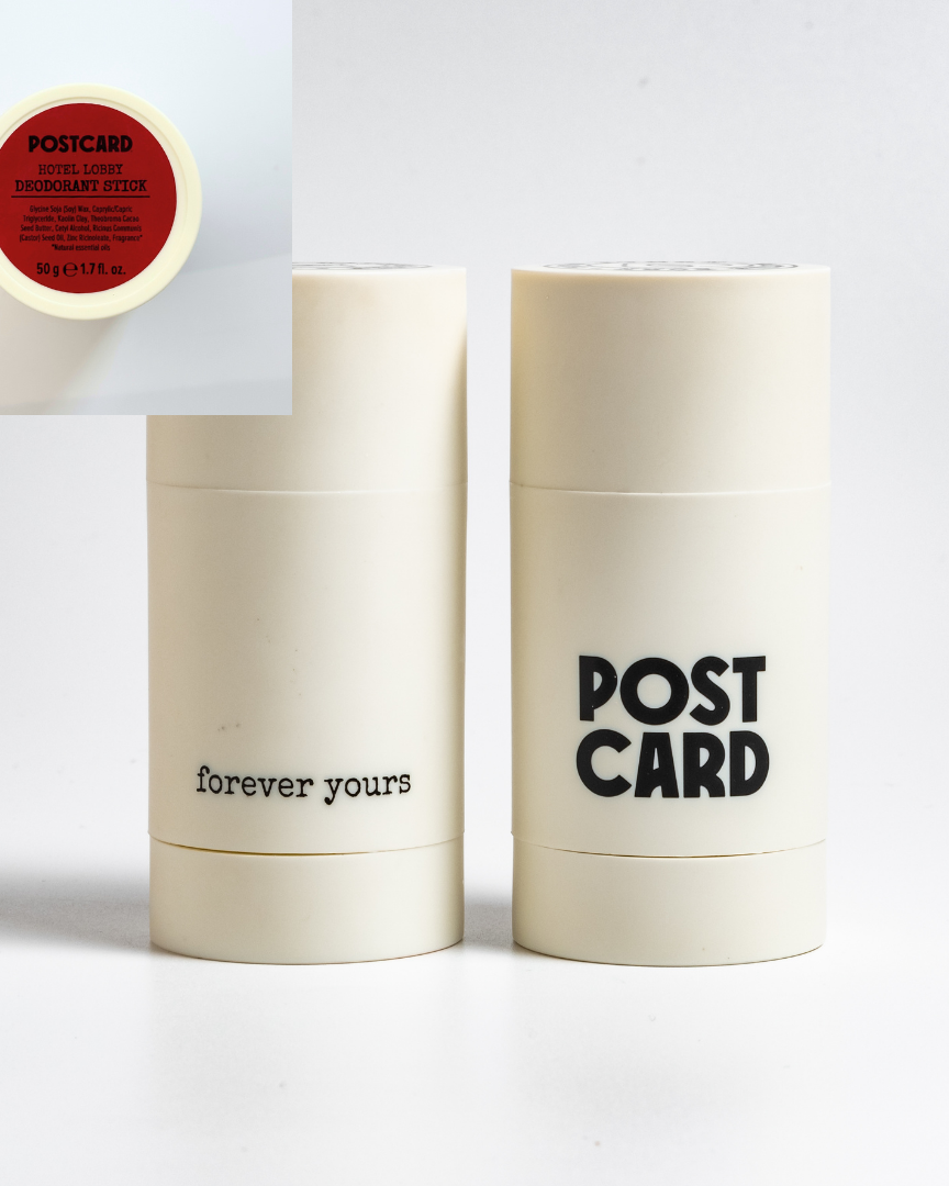 POSTCARD | Hotel Lobby Deodorant 50g Stick And Case