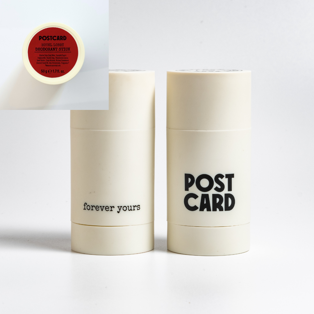POSTCARD | Hotel Lobby Deodorant 50g Stick And Case