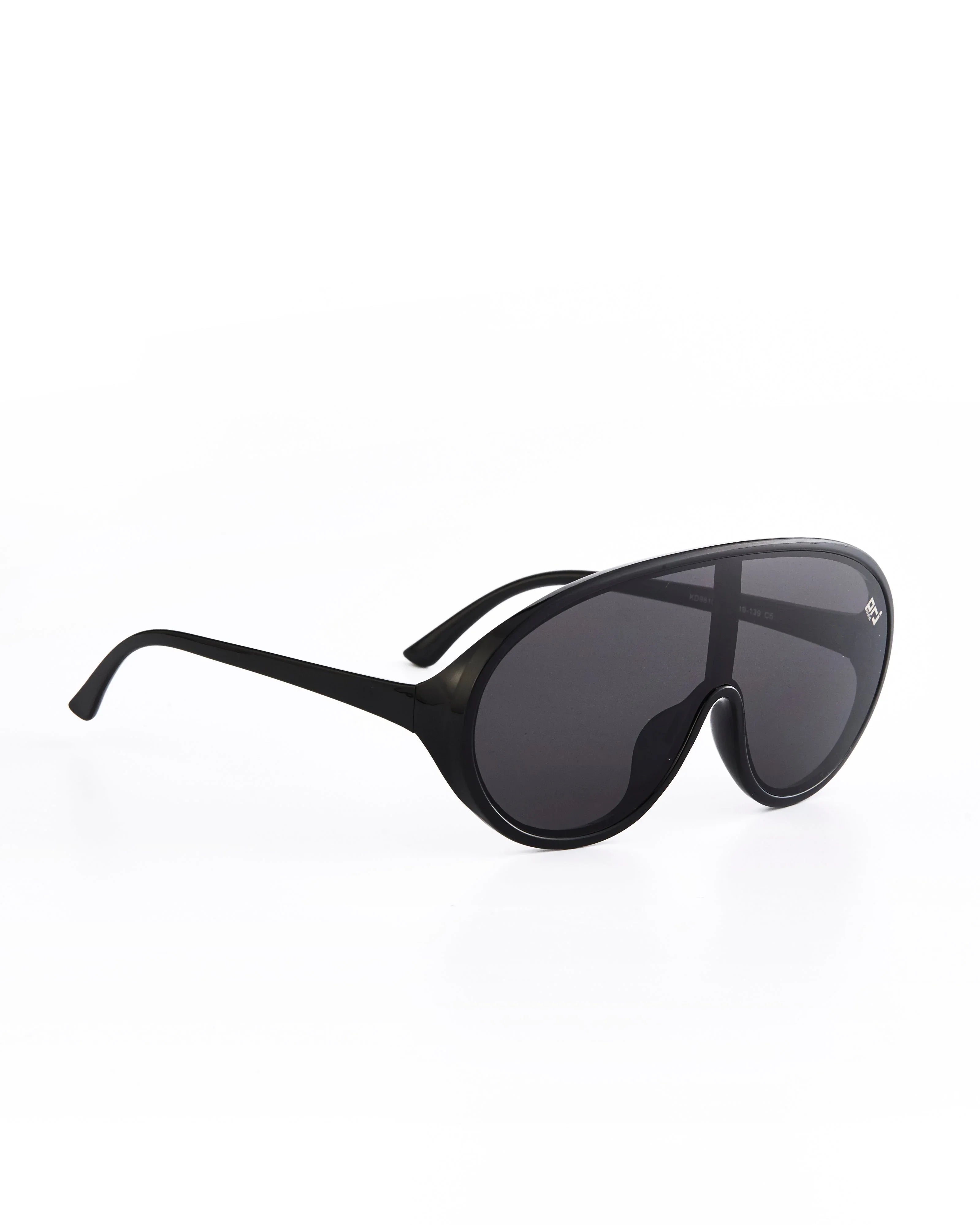 PROJECTWEAR | Edsel One-Piece Lens Sunglasses Black/Grey