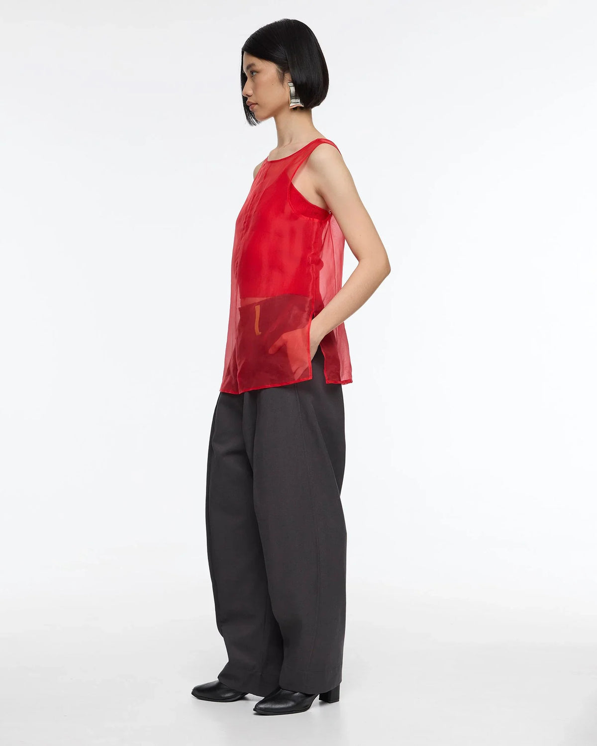 ROCK DAISY | Juliet Silk Organza Reversible Top