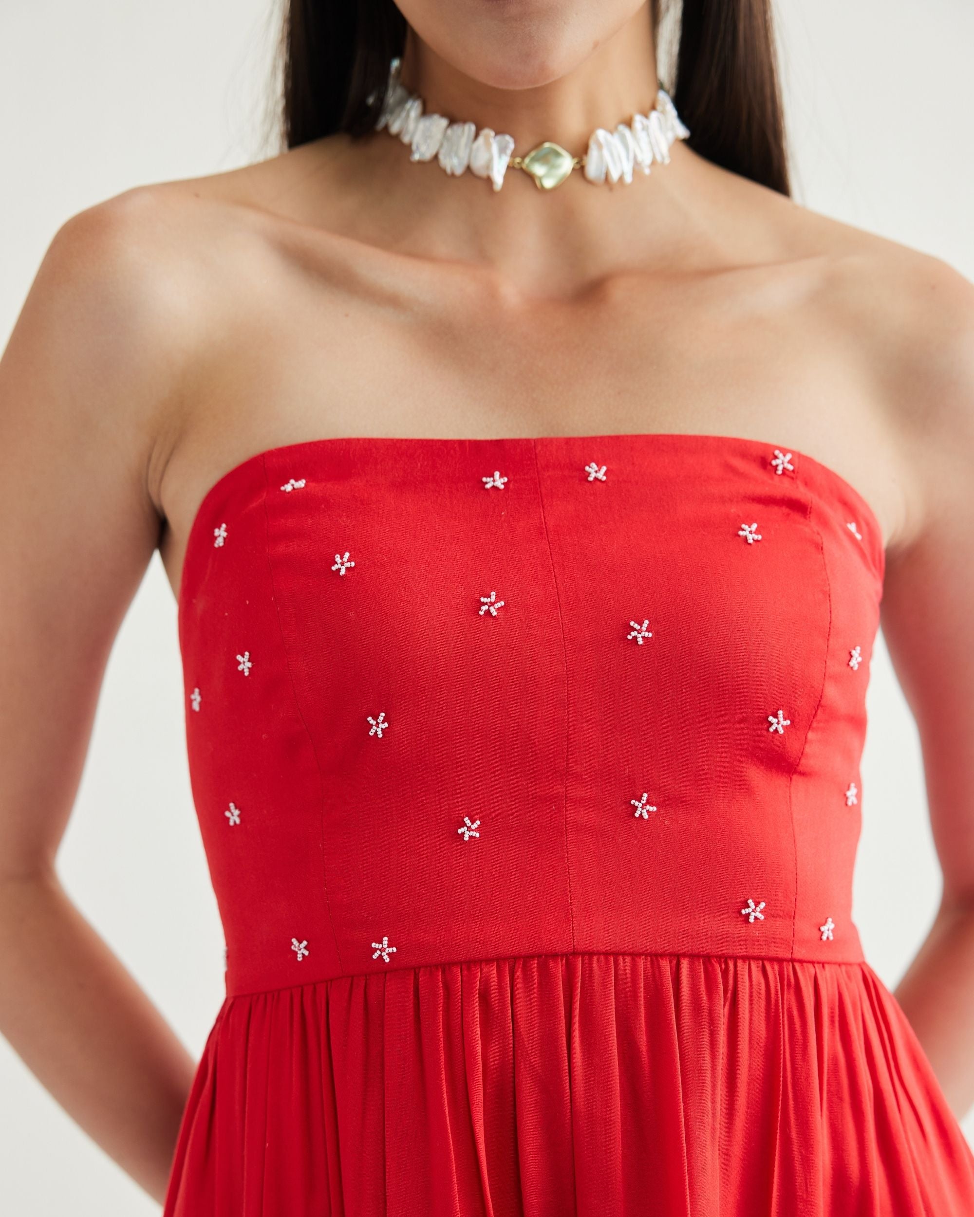 SUI | Dreamy Summer Tencel Tube Dress