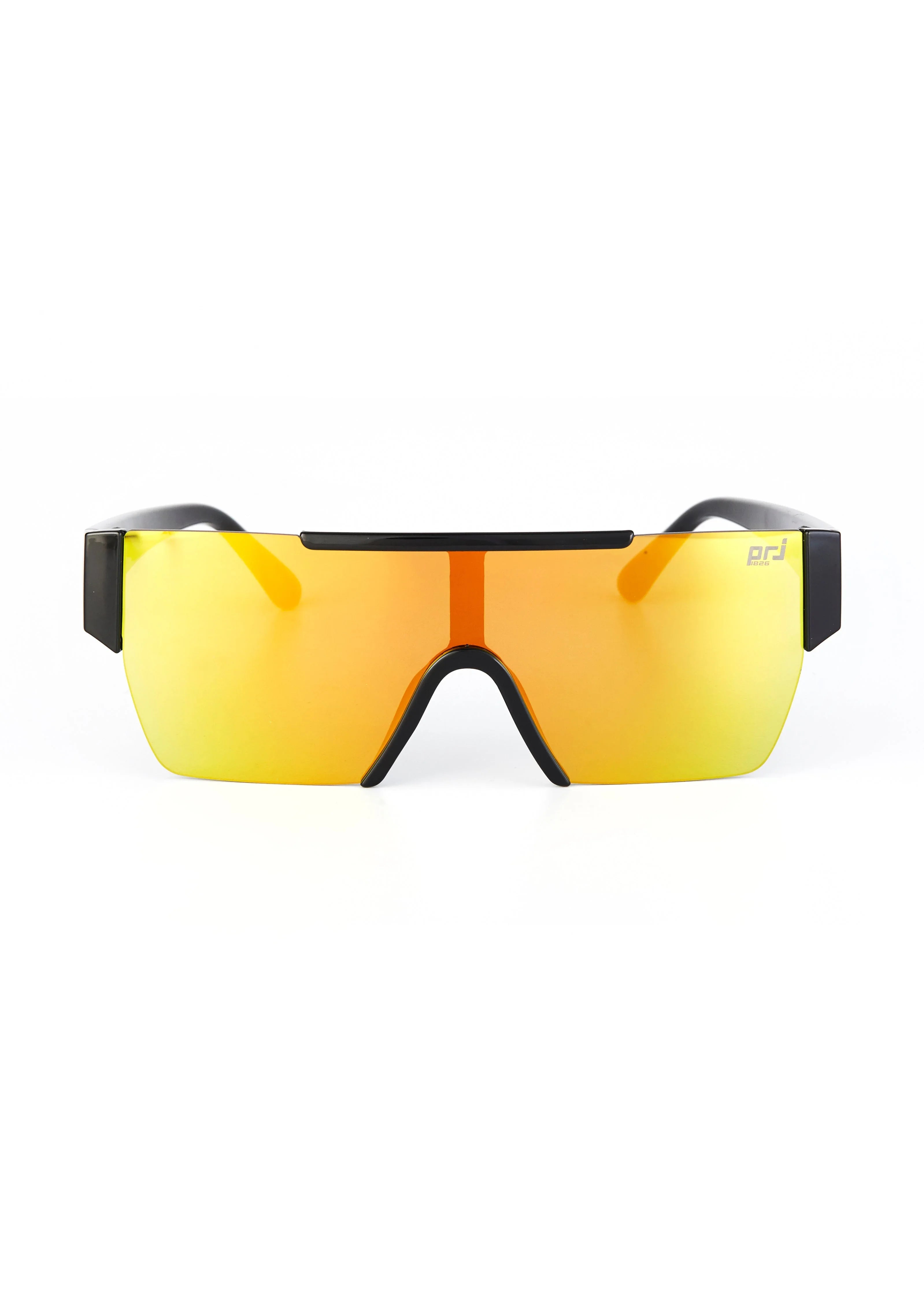 PROJECTWEAR | Edgerton Futuristic Sunglasses Black/Yellow