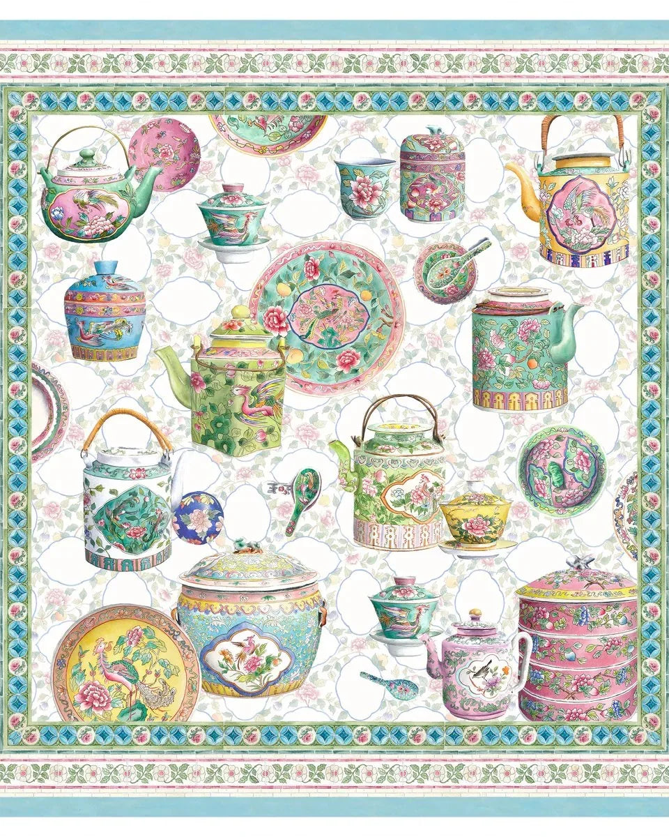 SINGLAPA | Peranakan Porcelain Scarf
