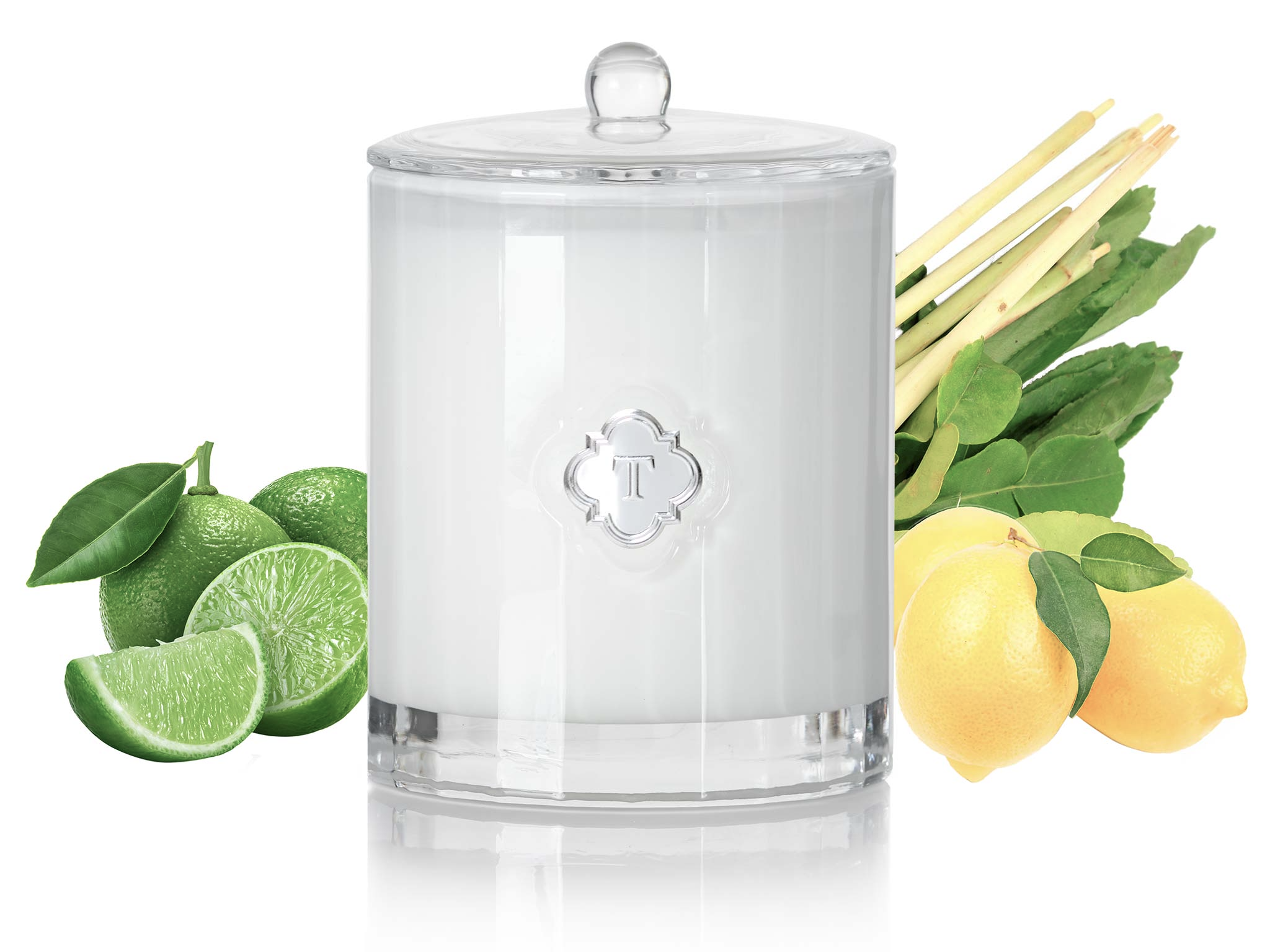 TEMPLE CANDLES | Luxury Fragranced Candle - Lemongrass & Ginger