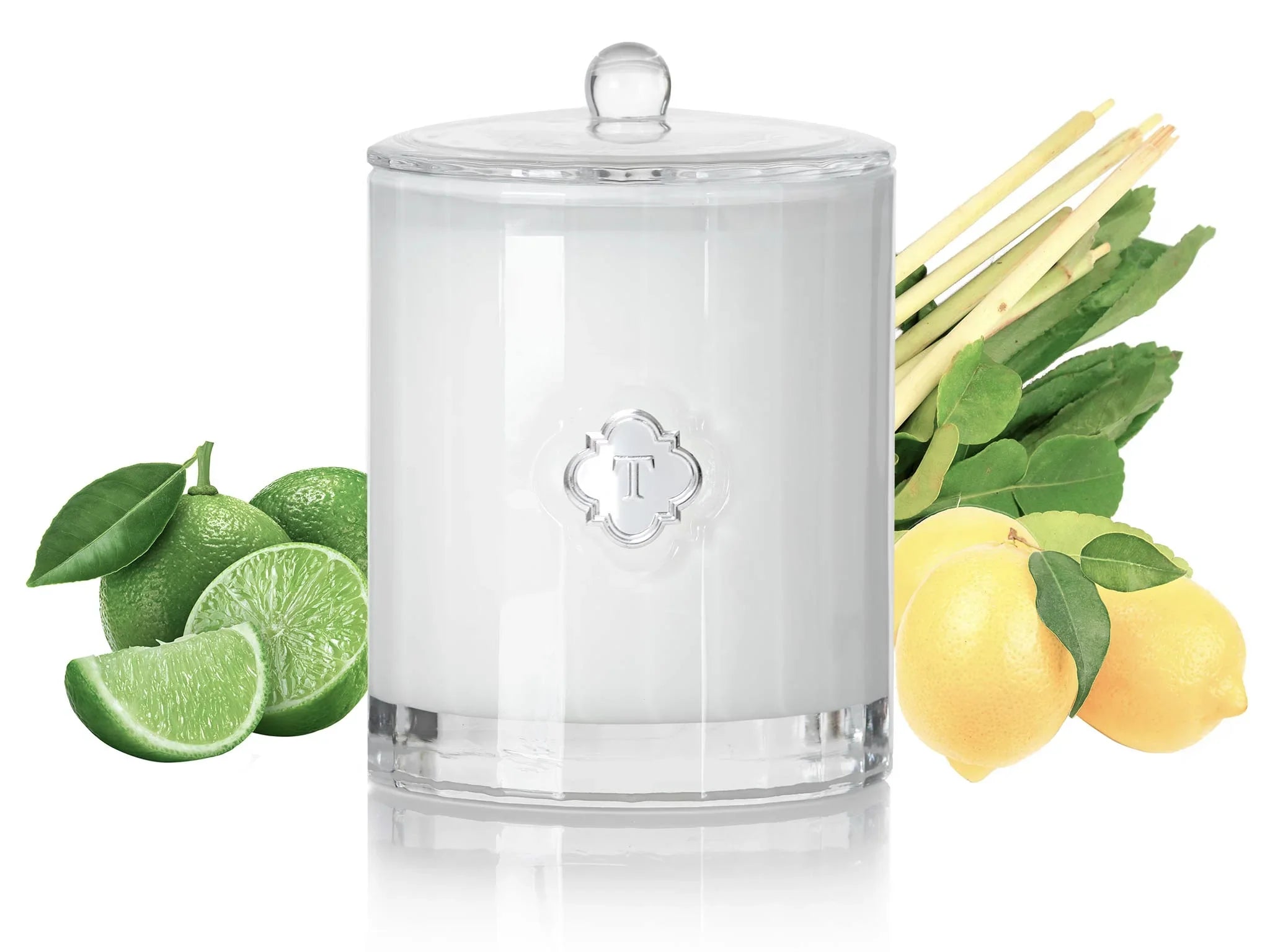 TEMPLE CANDLES | Luxury Fragranced Candle - Lemongrass & Ginger