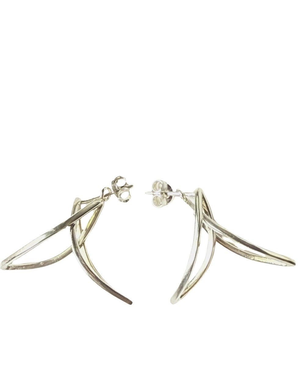 CREATIVE JEWELLERY STUDIO | Silver Wings Earstuds by WA by Sylvia