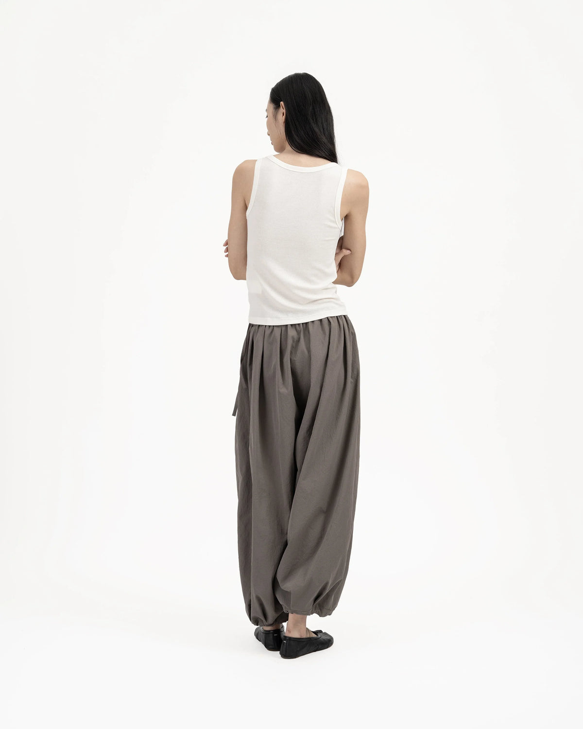 GRAYE | Modal-Cashmere Tank | White