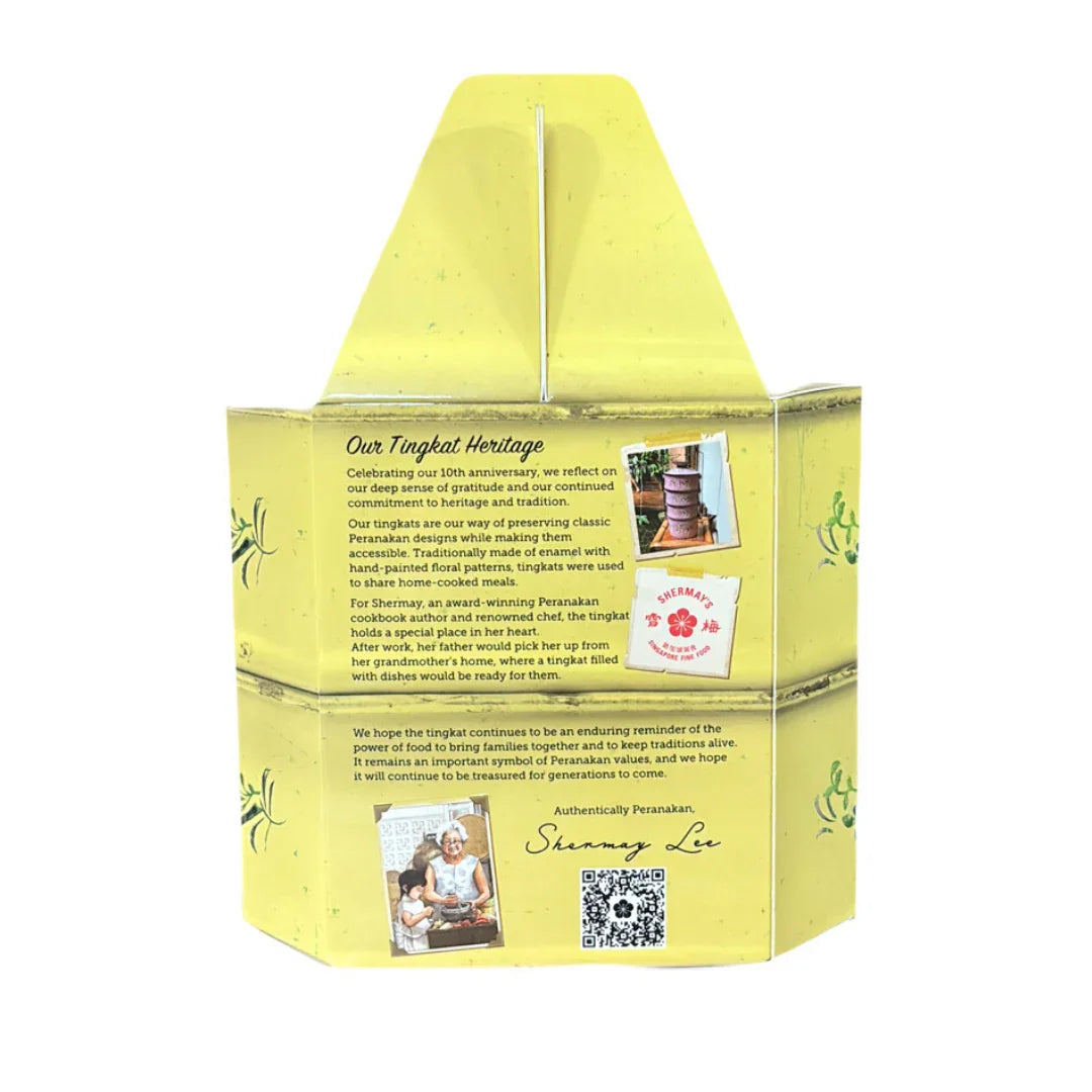SHERMAY'S SINGAPORE FINE FOOD | Yellow Tingkat Starter Set