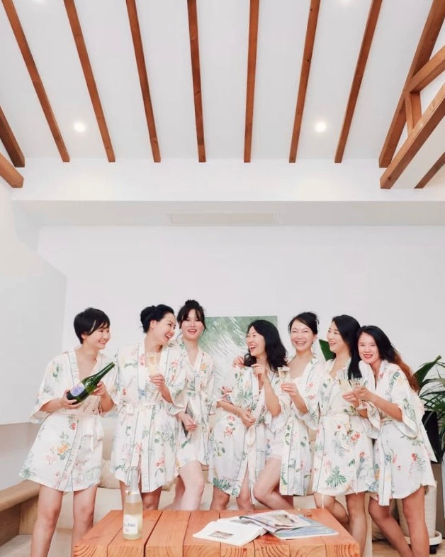 BELLS & BIRDS | Paradiso Floral Robe