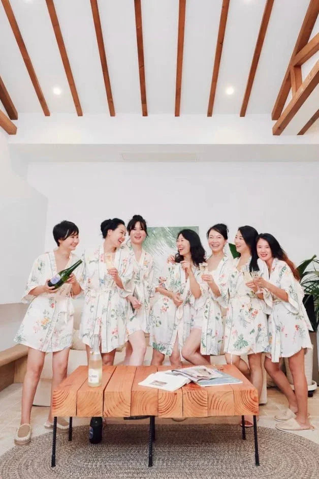 BELLS & BIRDS | Paradiso Floral Robe