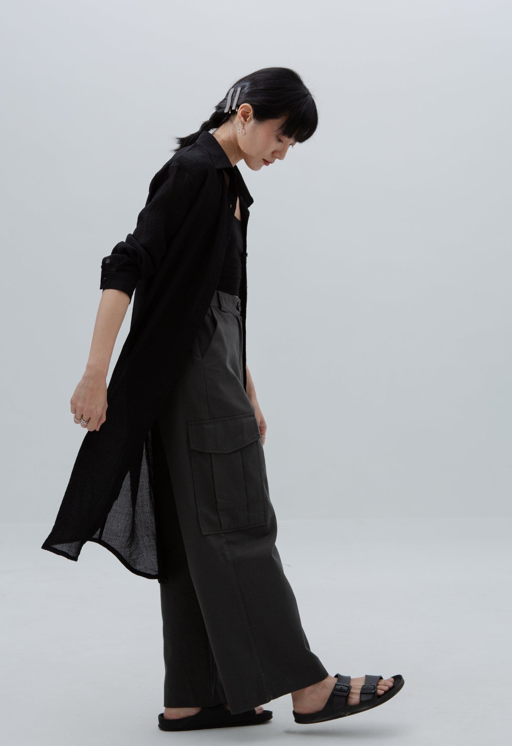 SAERO COLLECTIVE | Nongsa Cargo Pants | Gauntlet Grey