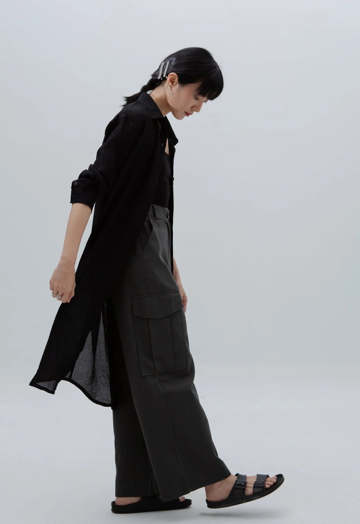 SAERO COLLECTIVE | Nongsa Cargo Pants | Gauntlet Grey