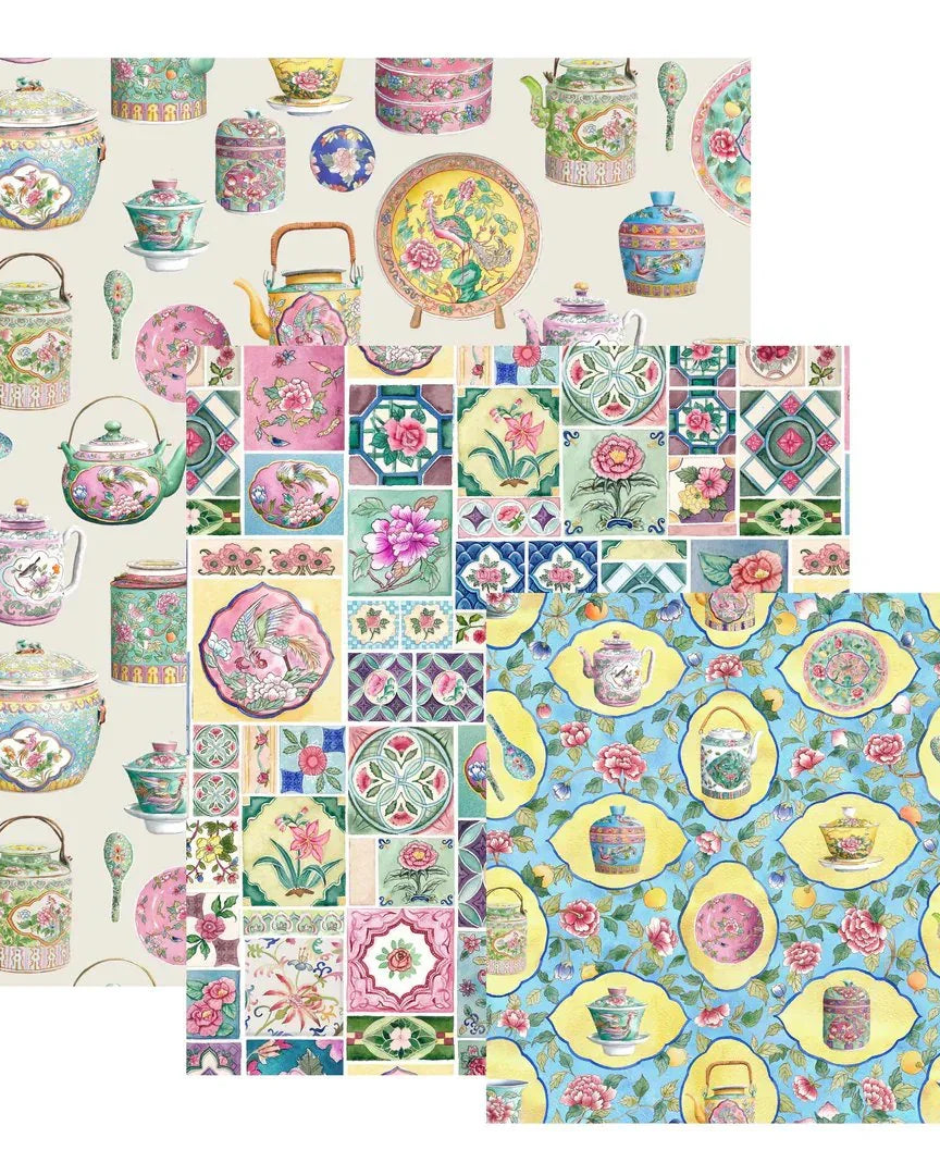 SINGLAPA | Peranakan Collection Beeswax Wrap