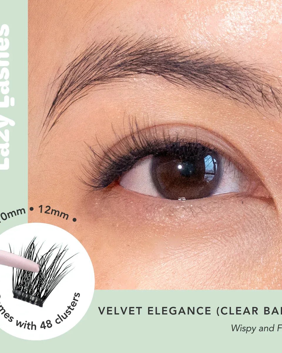 NODSPARK | Clear Band Everyday Velvet Elegant Lazy Lashes