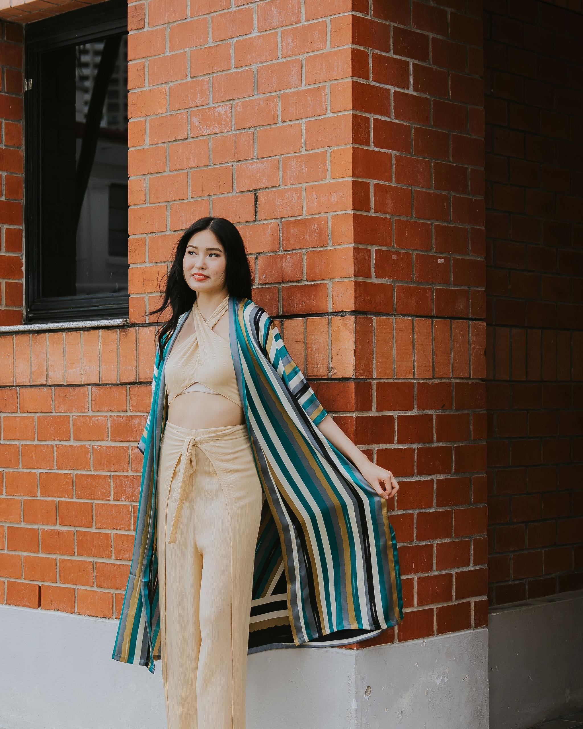 RAJA RANI | Modal Silk Long Kimono