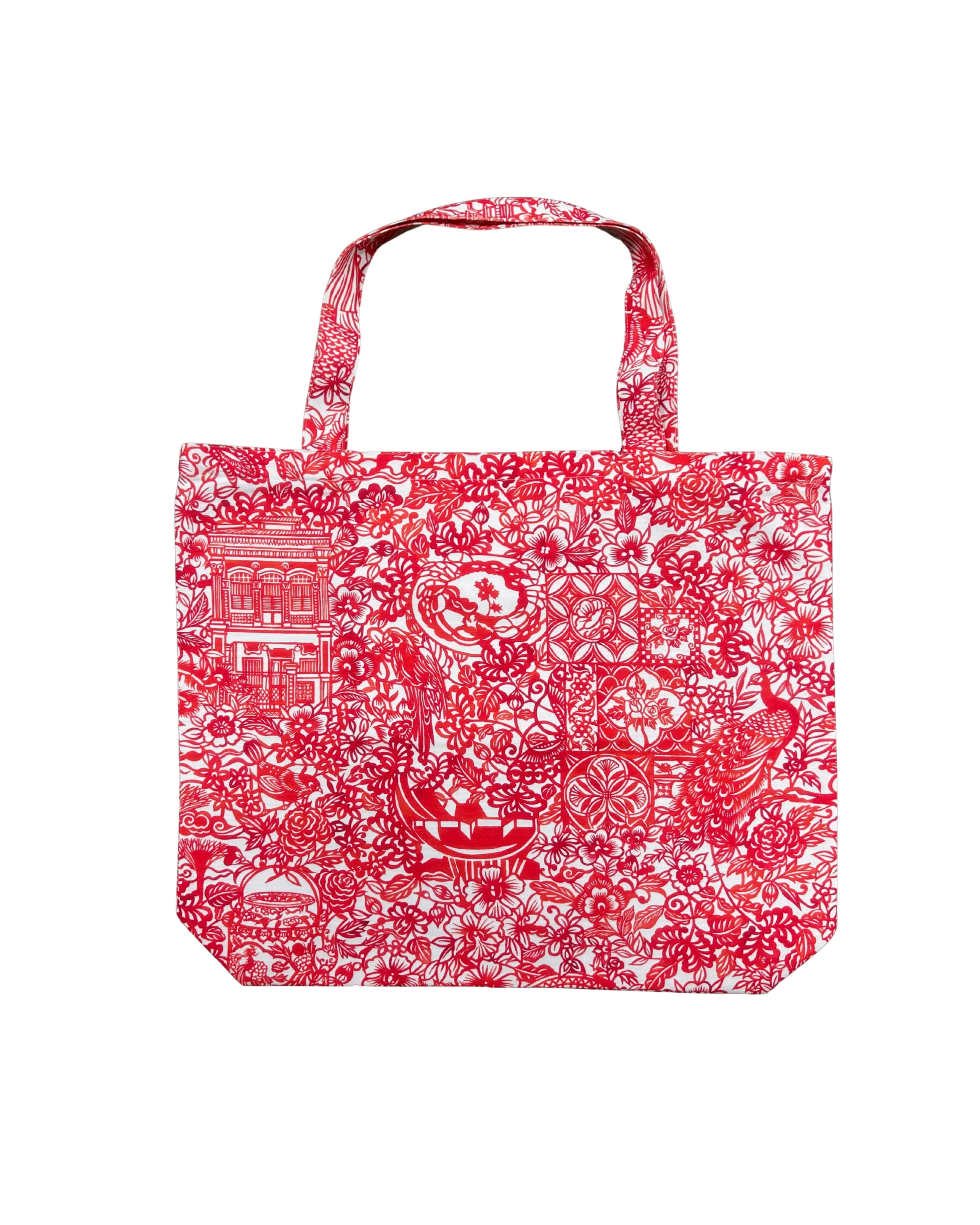 SINGLAPA | Singapore Papercut Tote Bag