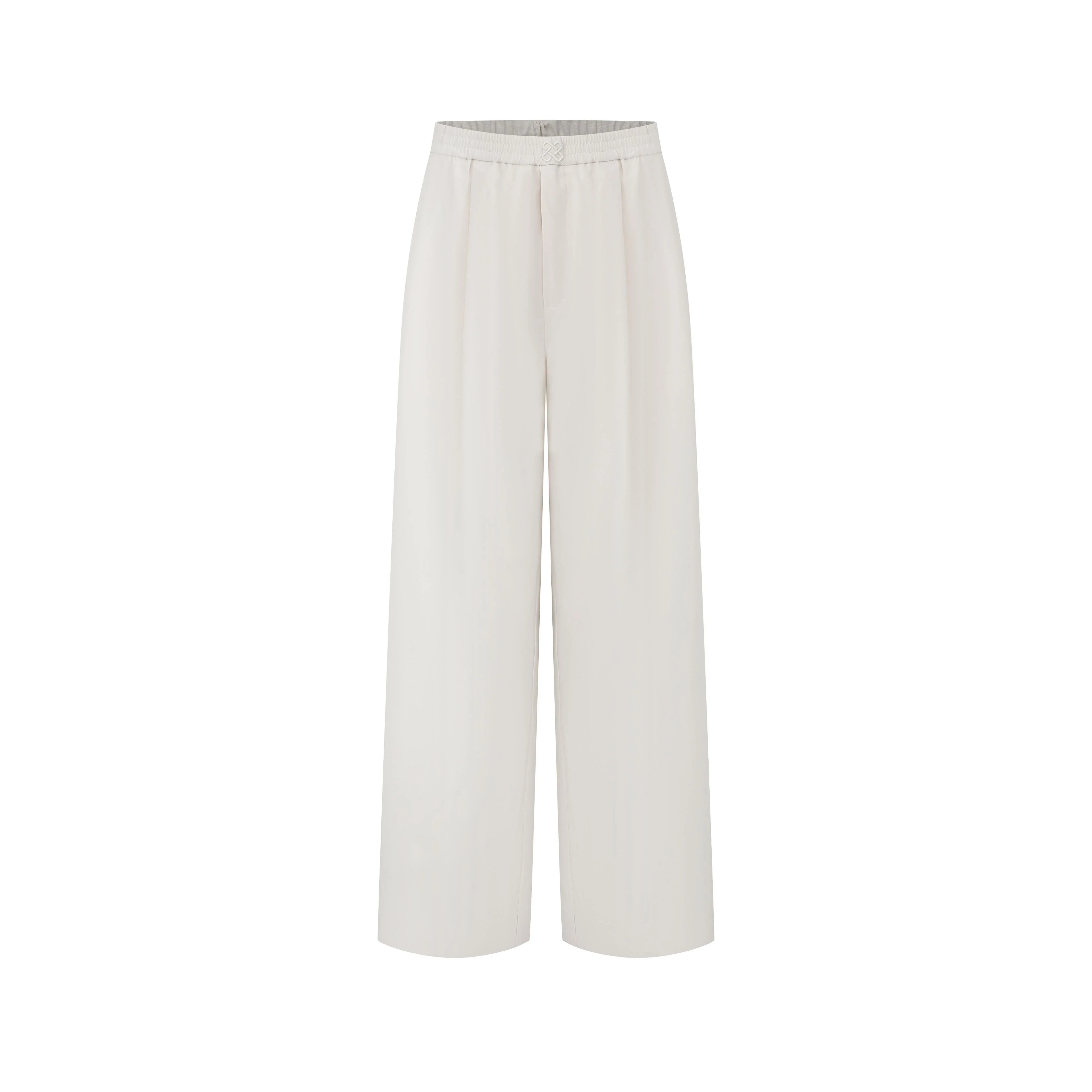 LAYERPLAN | Embroidered Wide-Leg Pants Co-Ord