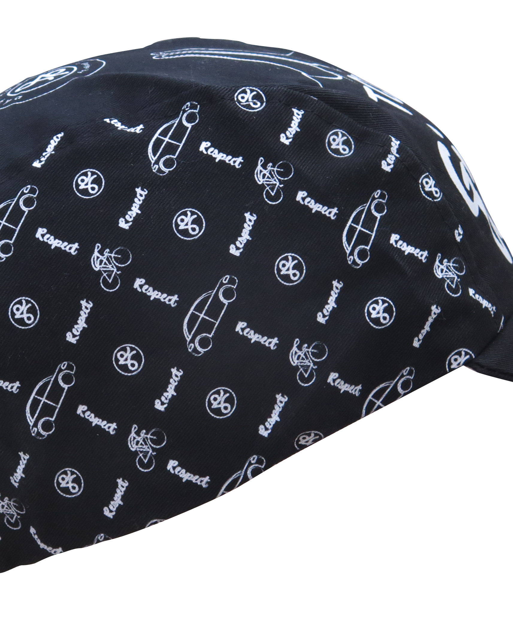 A DESIGN BY TAKACHYA | Cycling Cap - Safe Distance Black