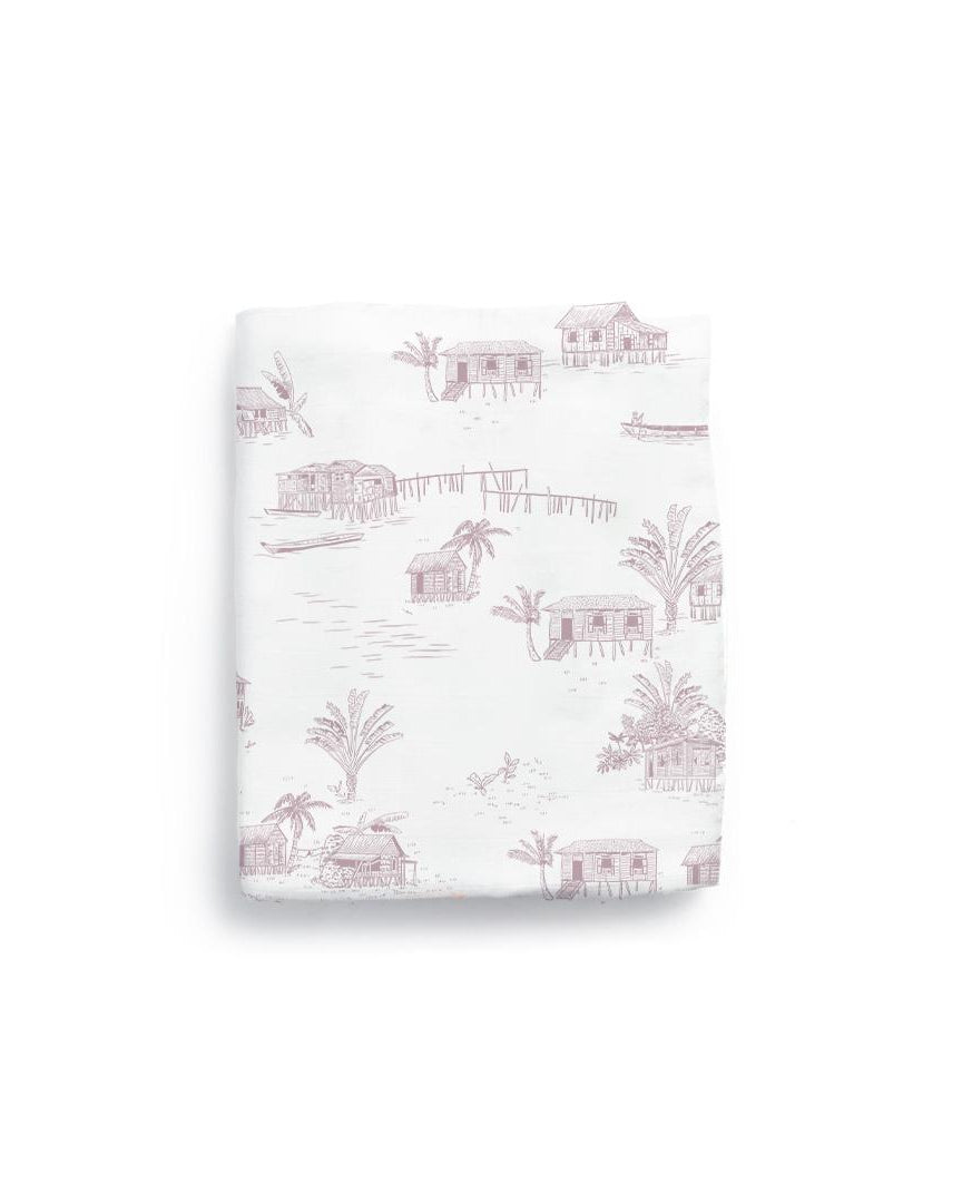 LITTLE REI | Bamboo Swaddle Single (Printed)