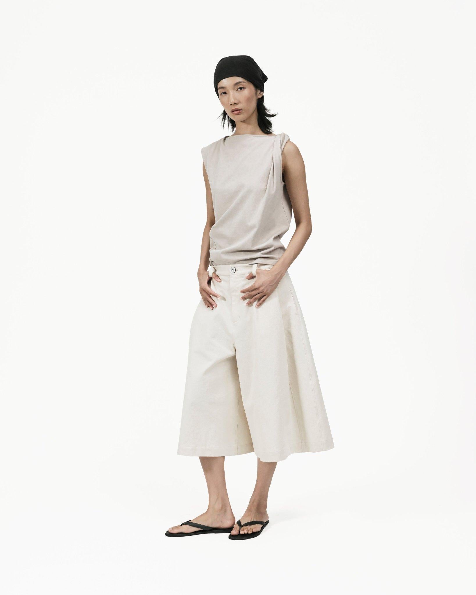 GRAYE | Knife Pleat Culottes
