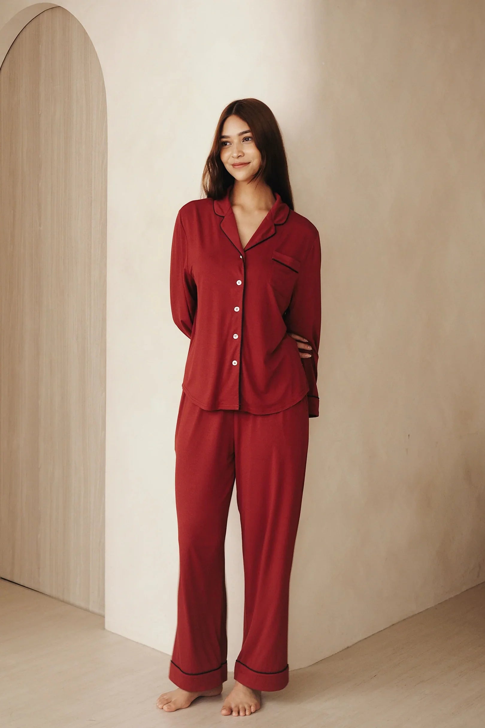 SELENIGHT CO | Signature Long Pyjamas Pants Set