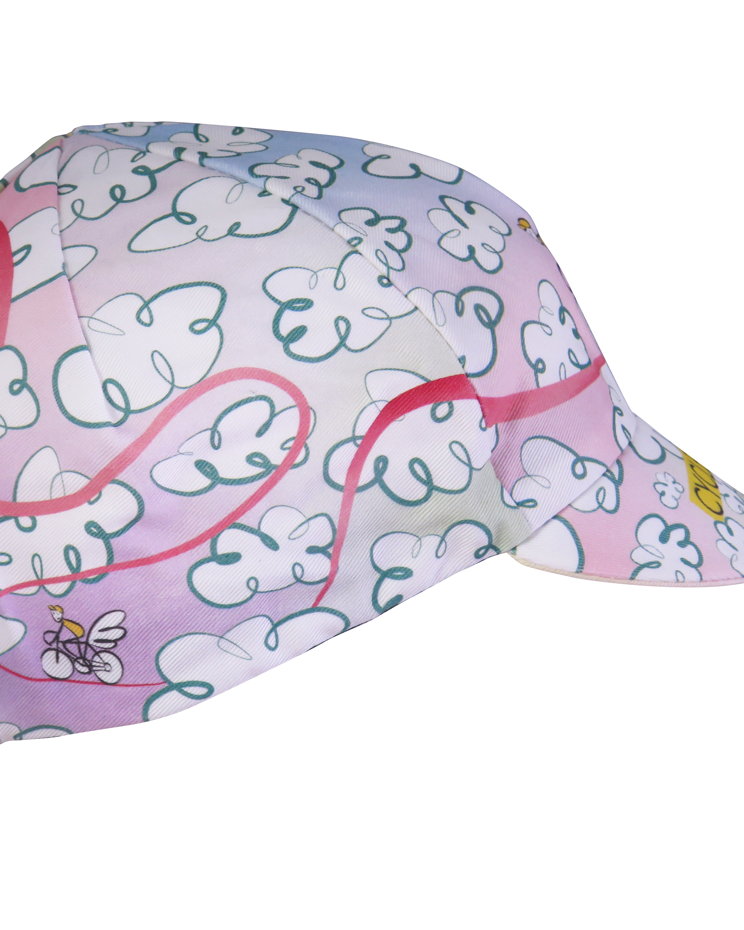 A DESIGN BY TAKACHYA | Cycling Cap - Flying Unicorn Psychedelic