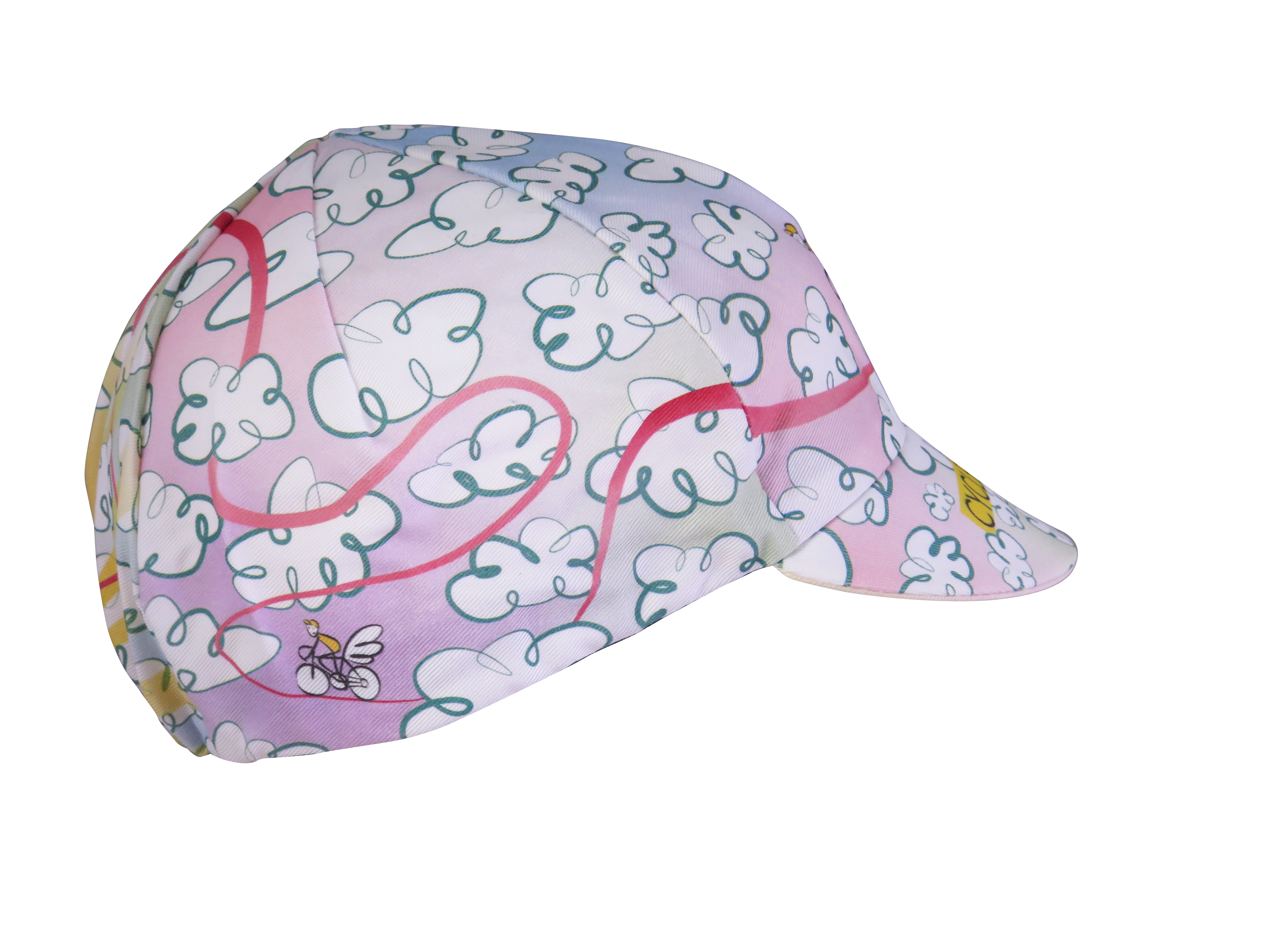 A DESIGN BY TAKACHYA | Cycling Cap - Flying Unicorn Psychedelic
