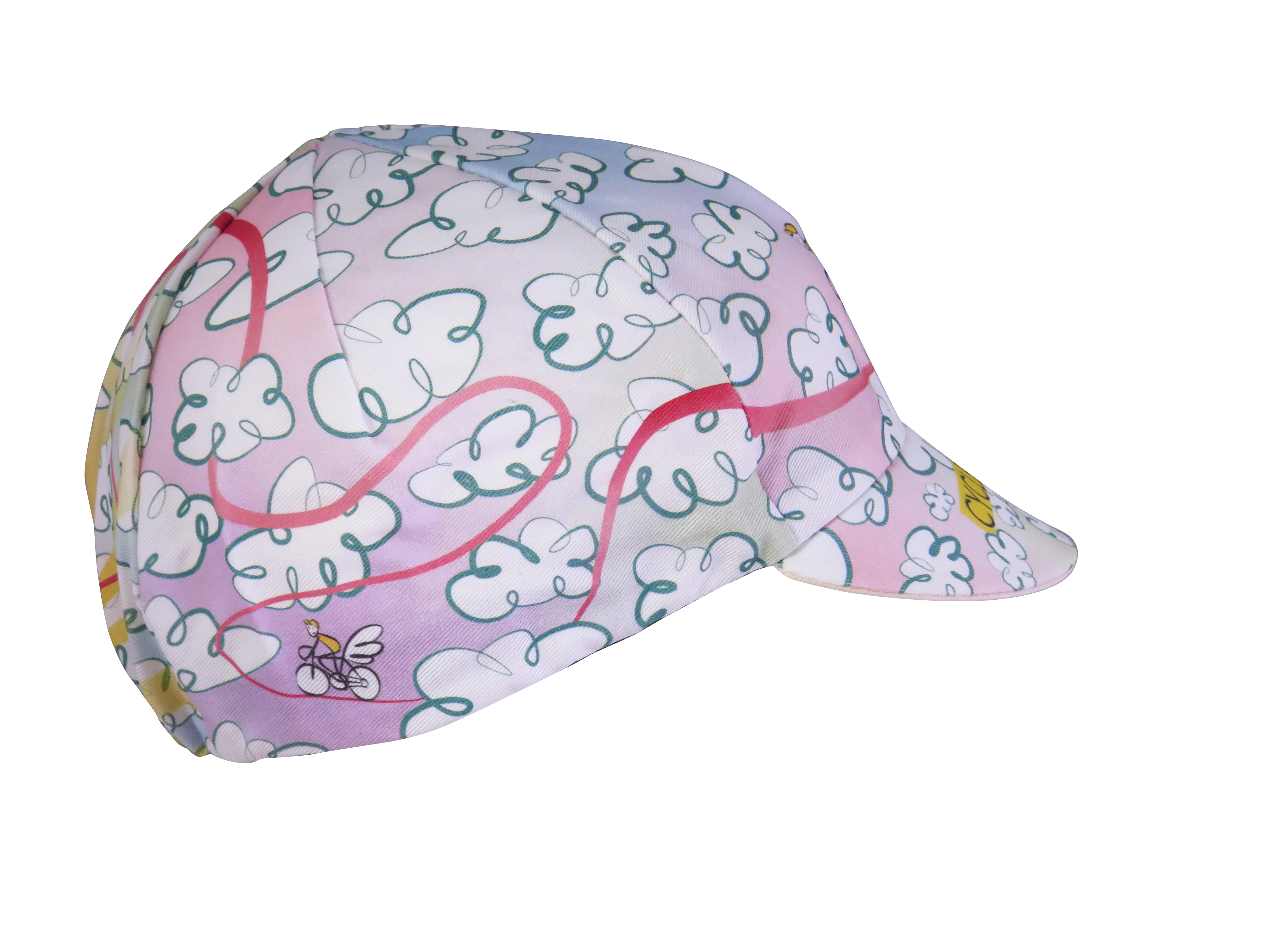 A DESIGN BY TAKACHYA | Cycling Cap - Flying Unicorn Psychedelic