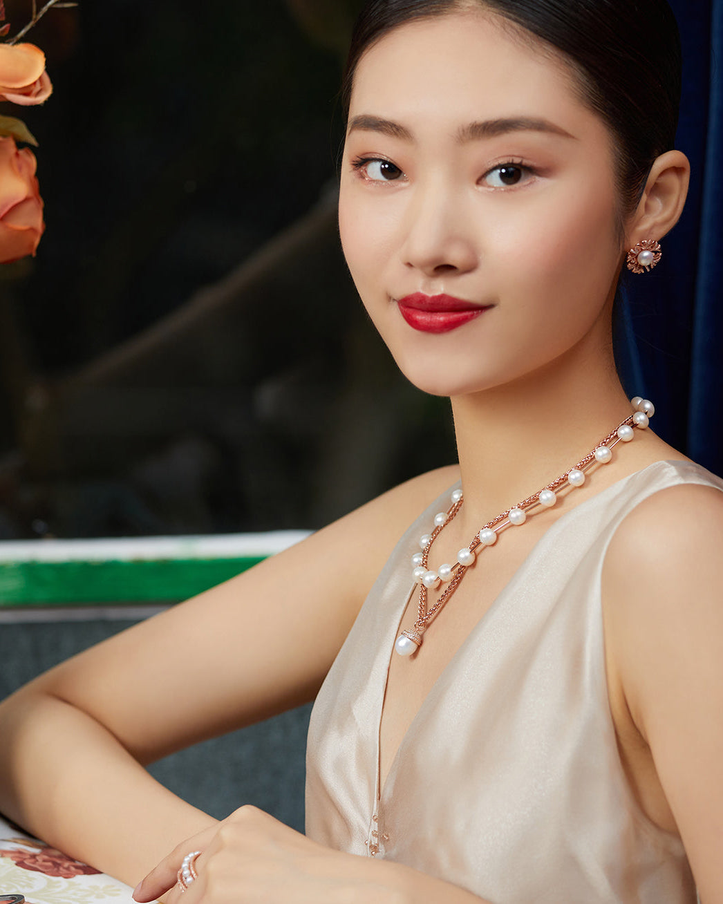 PEARLY LUSTRE | Asian Civilisations Museum Freshwater Pearl Necklace WN00218 | ACM Collection